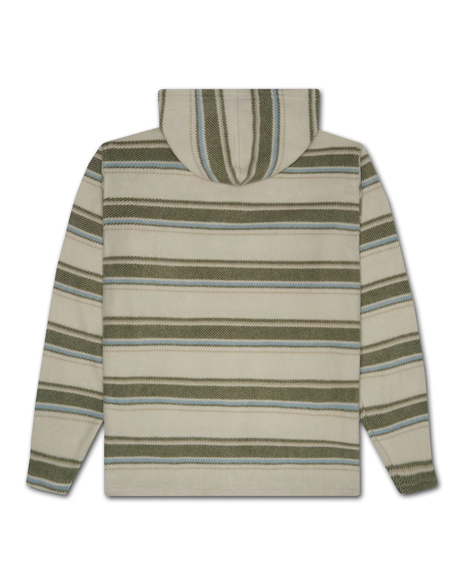 Seacliff Hooded Flannel - Stone - Image 6