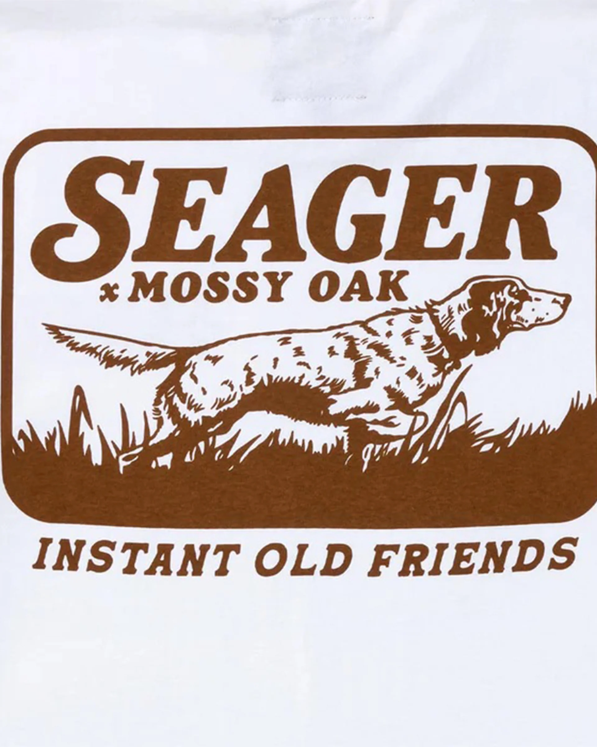 Seager x Mossy Oak Bird Dog S/S T-Shirt - White - Image 4