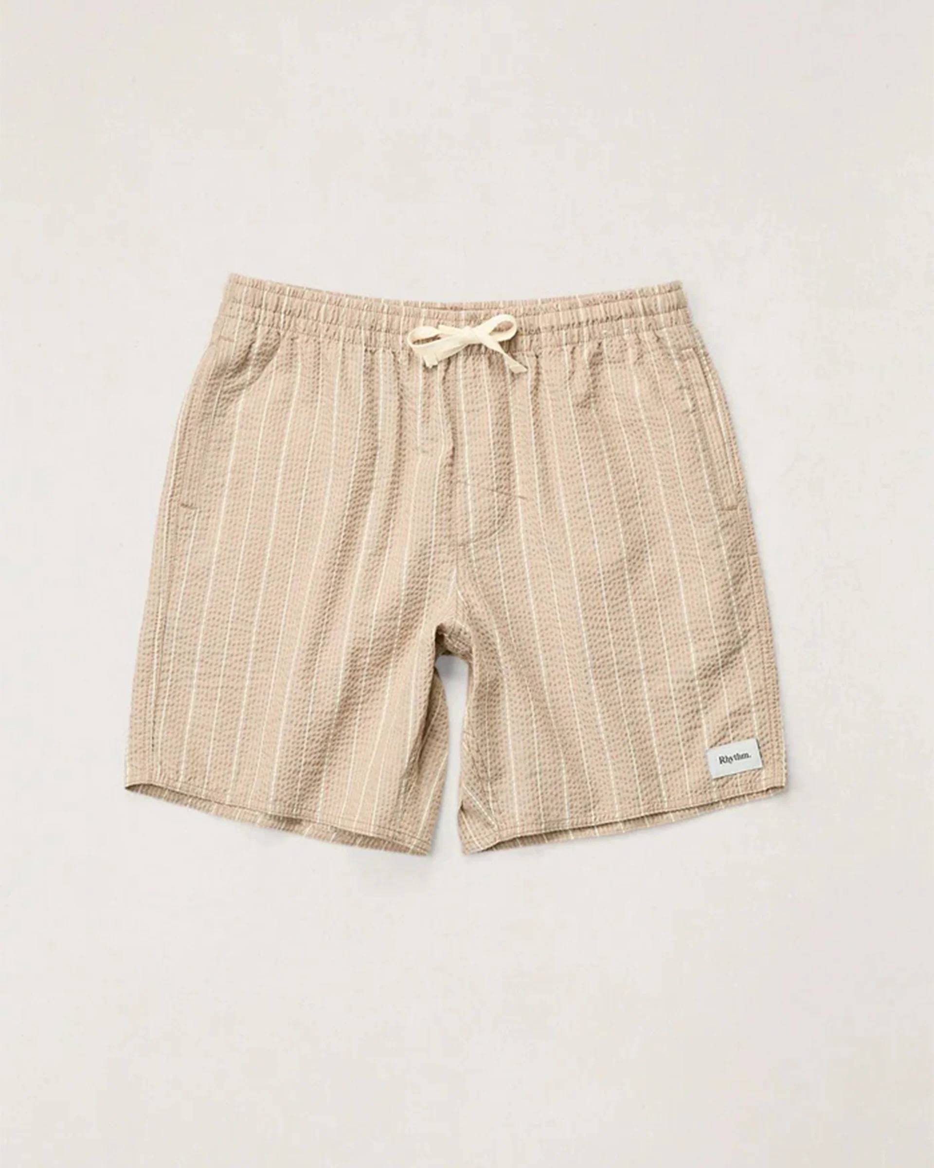 Seersucker Stripe Jam Short - Cedar