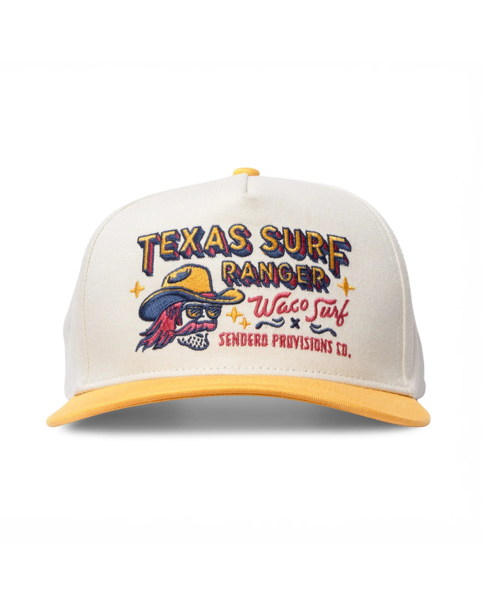 Sendero x Waco Surf Texas Surf Ranger Hat - White - Image 3