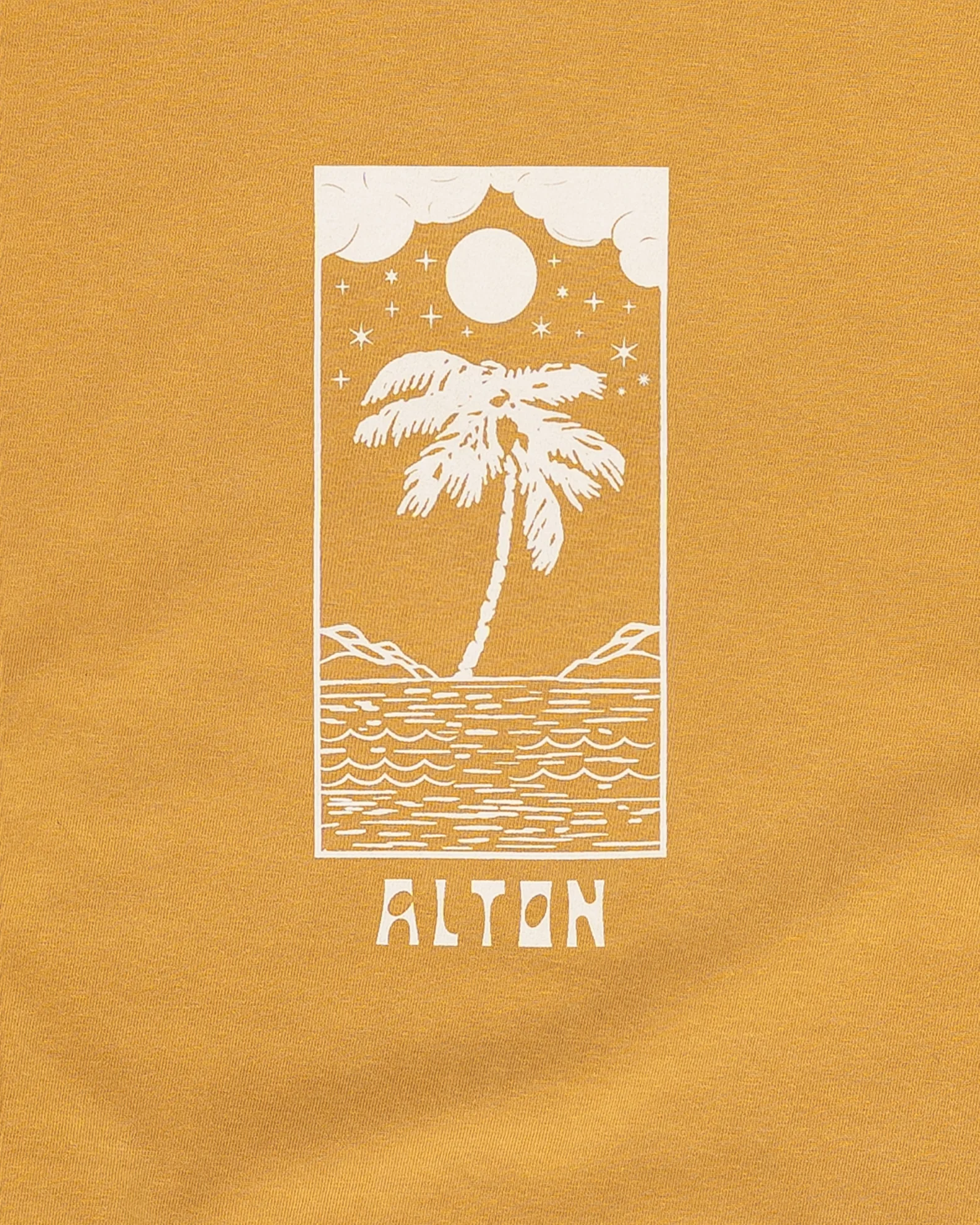 Serotonin HW S/S Tee - Washed Mustard - Image 2