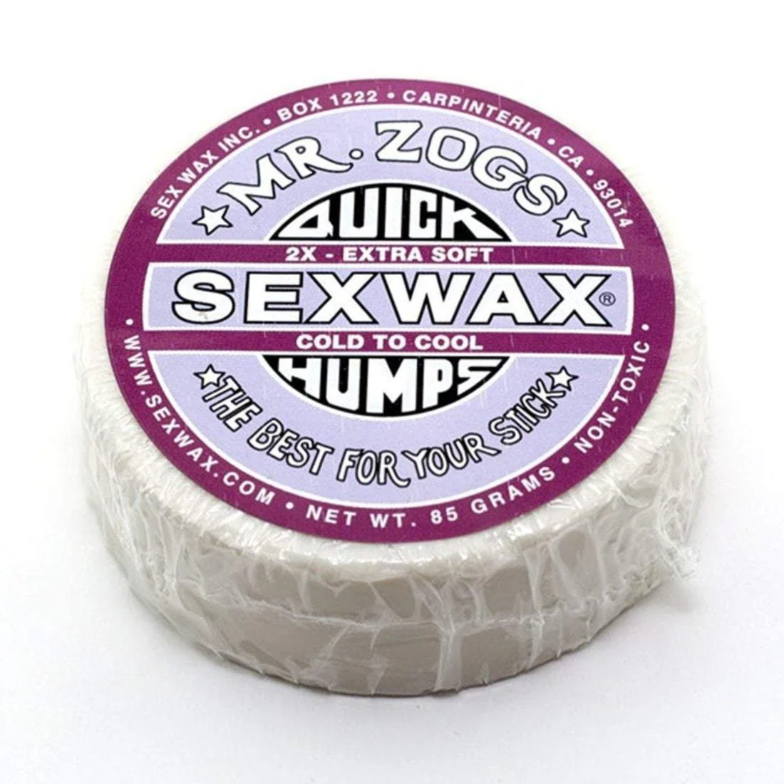 Sex Wax Quick Humps Surfboard Wax - 2X Extra Soft Cold/Cool