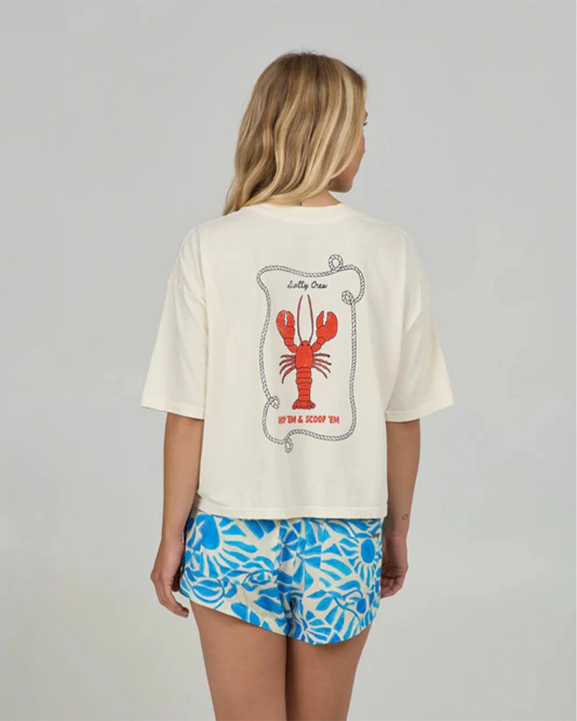 Shellbrate Skimmer Tee - Off White