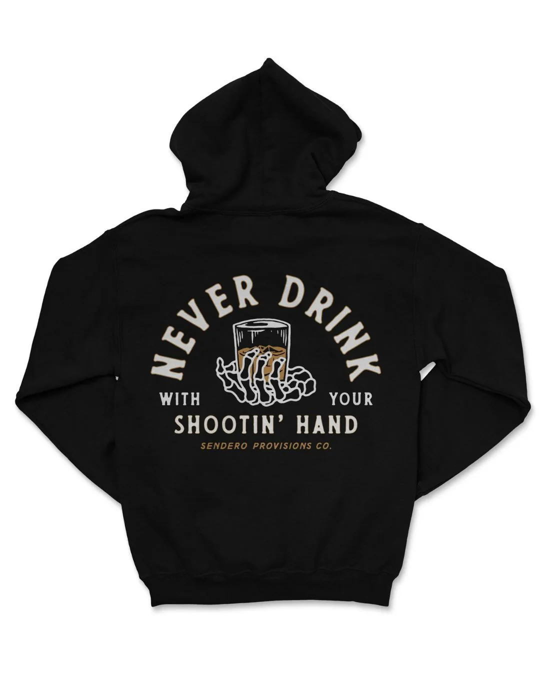 Shootin' Hand Hoodie - Black