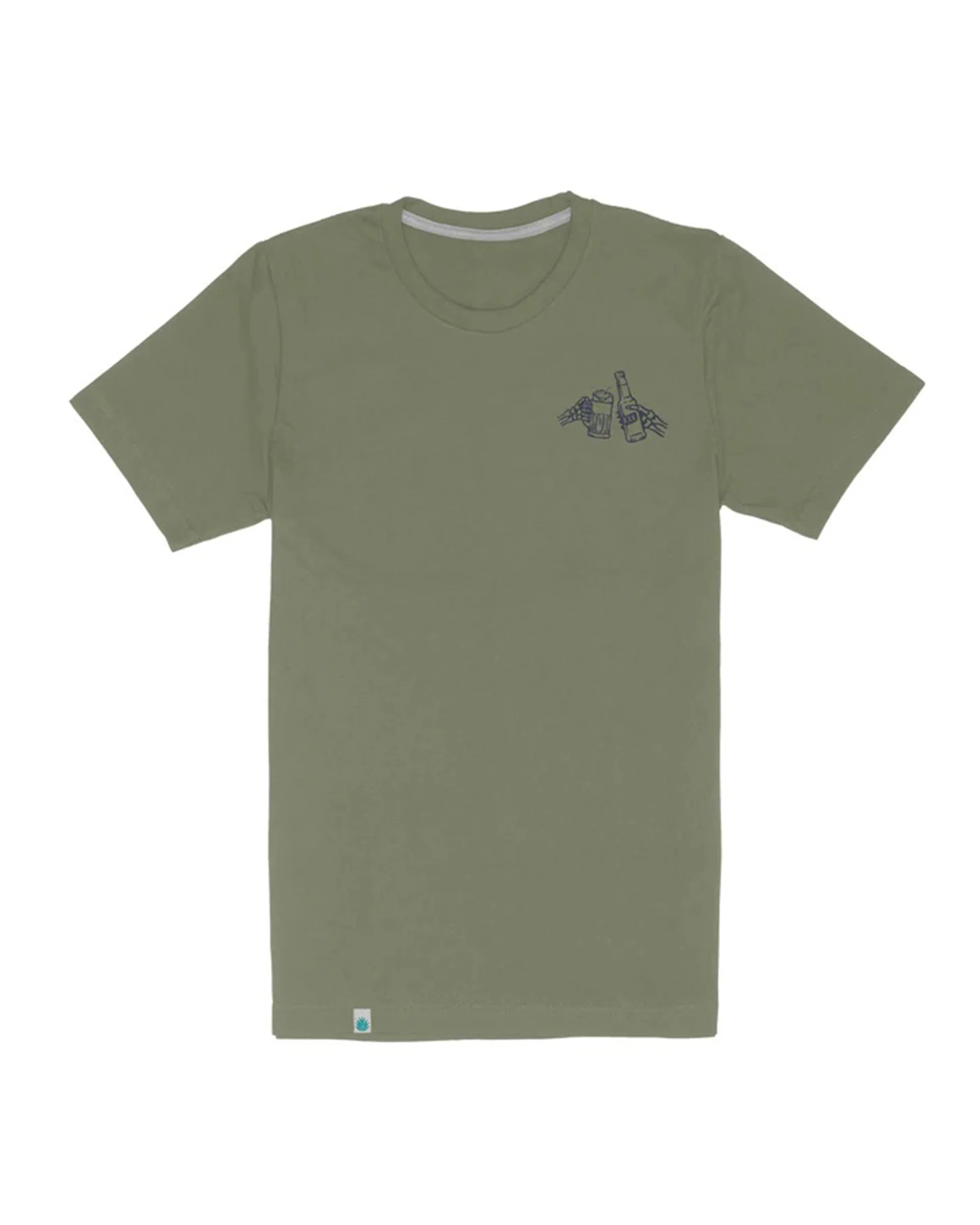 Shootin' Hand S/S T-Shirt - ¡Salud! Edition - Sage - Image 2