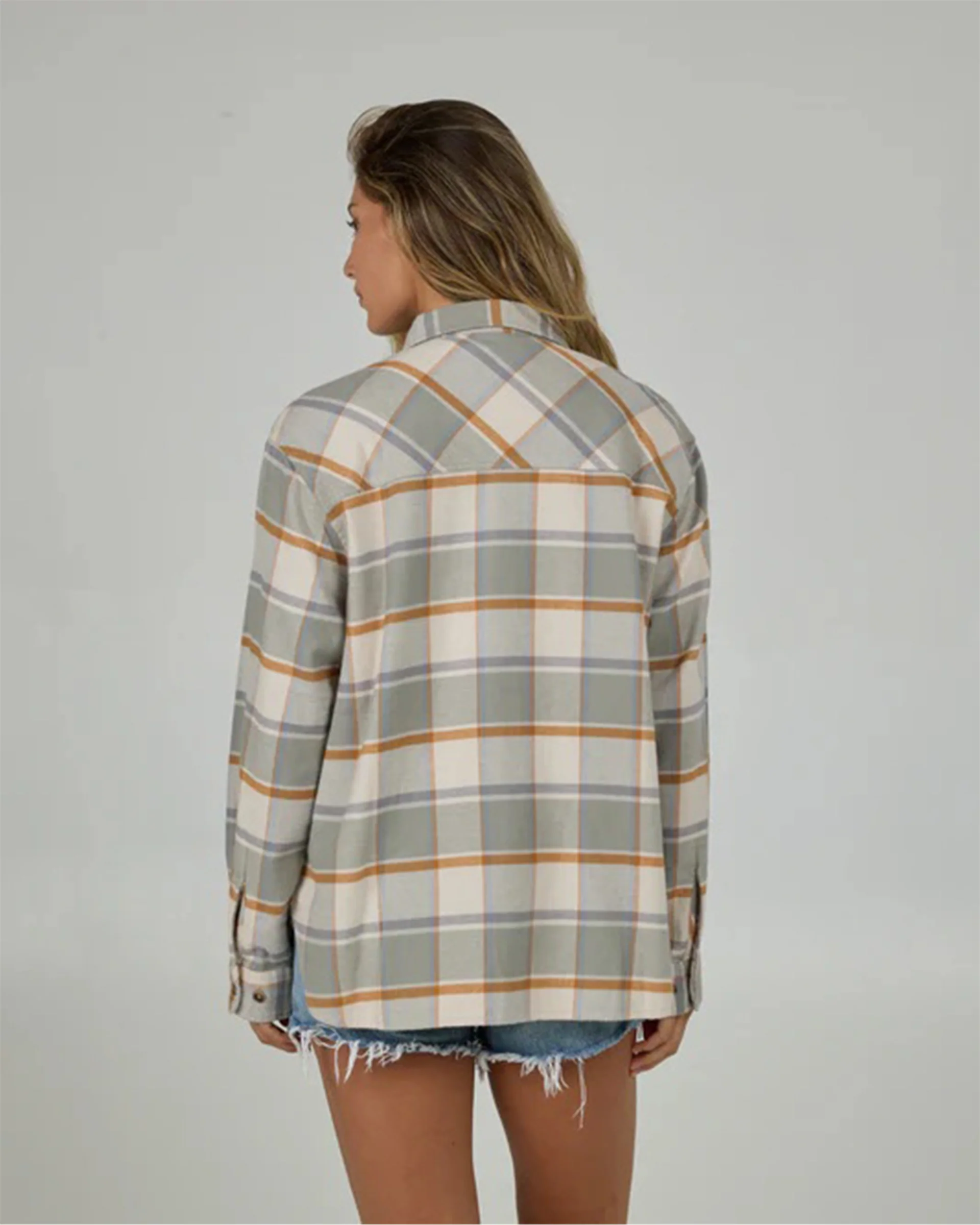 Shore Break Flannel - Clay Grey - Image 2
