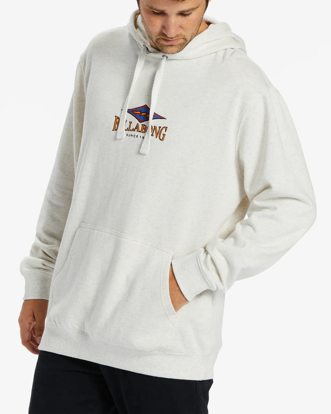 Short Sands Hoodie - Light Heather Grey - Image 2
