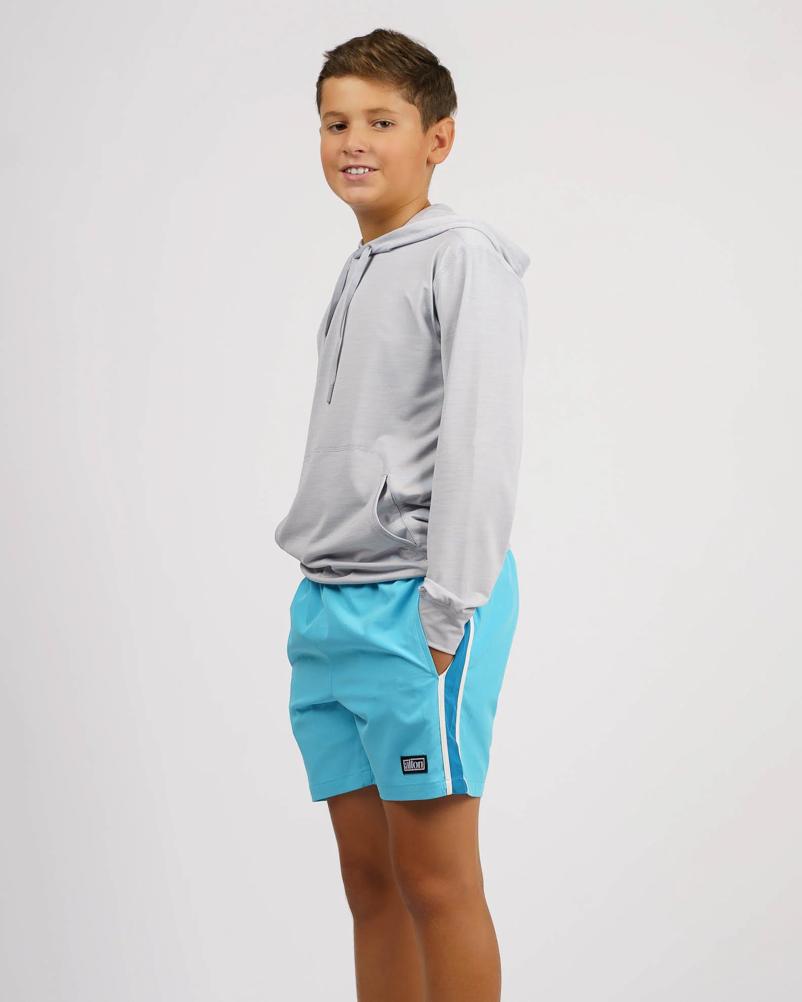 Youth (8-16) Simmons 14" Volley Shorts - Image 4