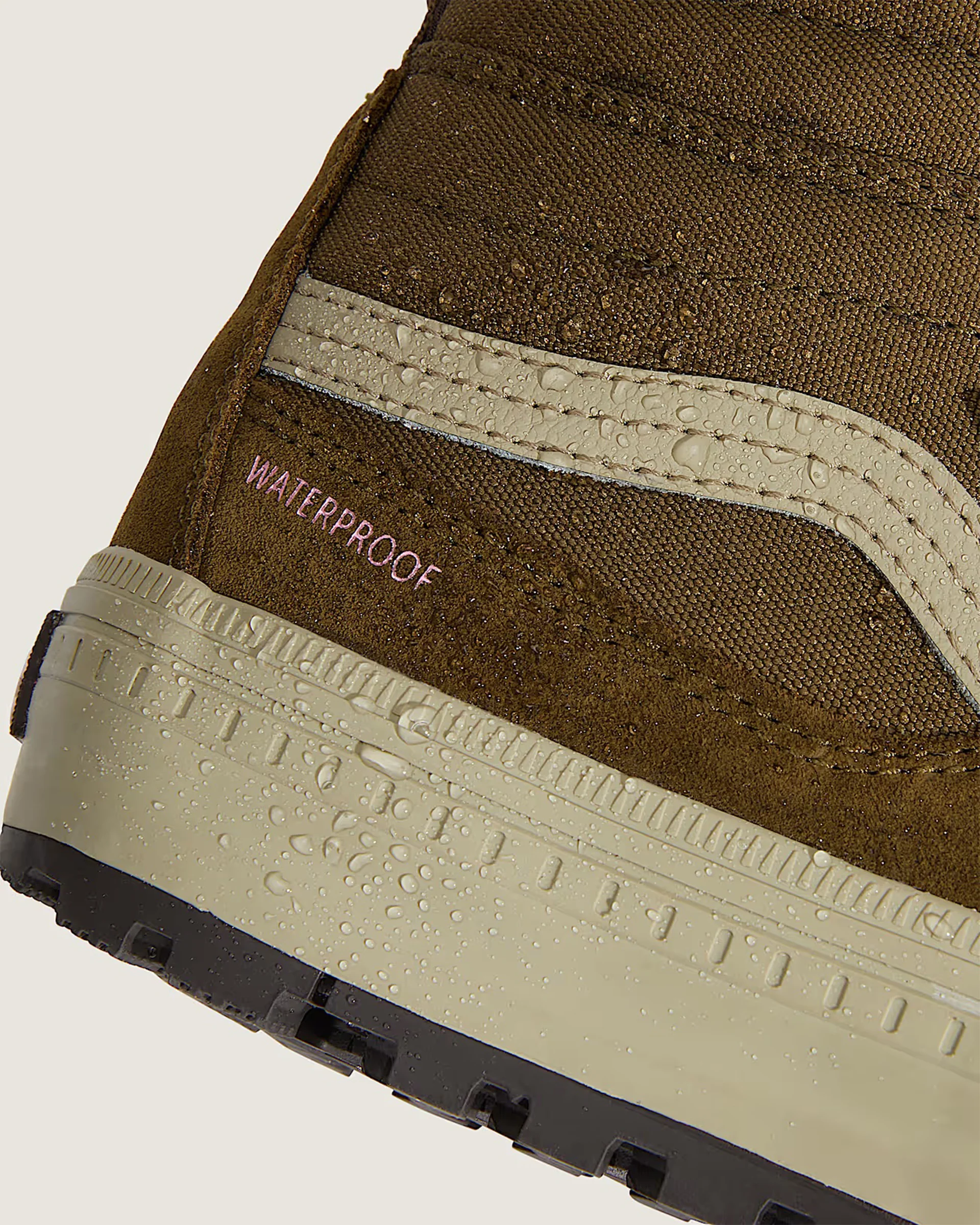 Sk8-Hi Waterproof Insulated Shoe - Brown/Pink - Image 7