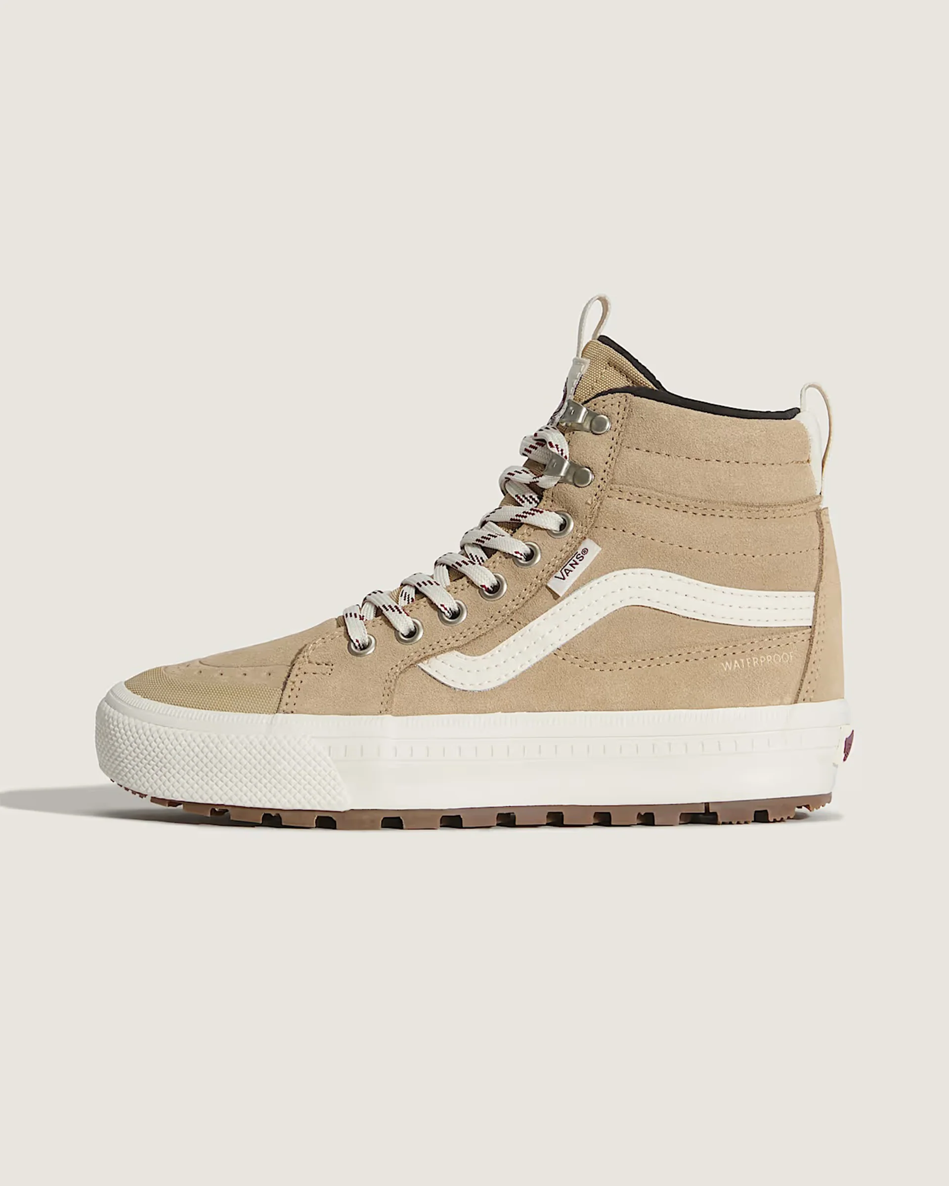 Sk8-Hi Waterproof Insulated Shoe - Brown/White