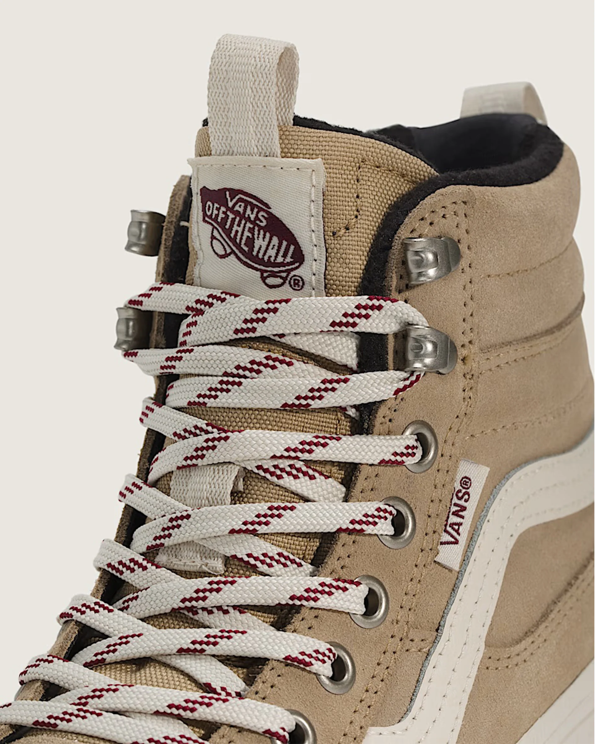 Sk8-Hi Waterproof Insulated Shoe - Brown/White - Image 6