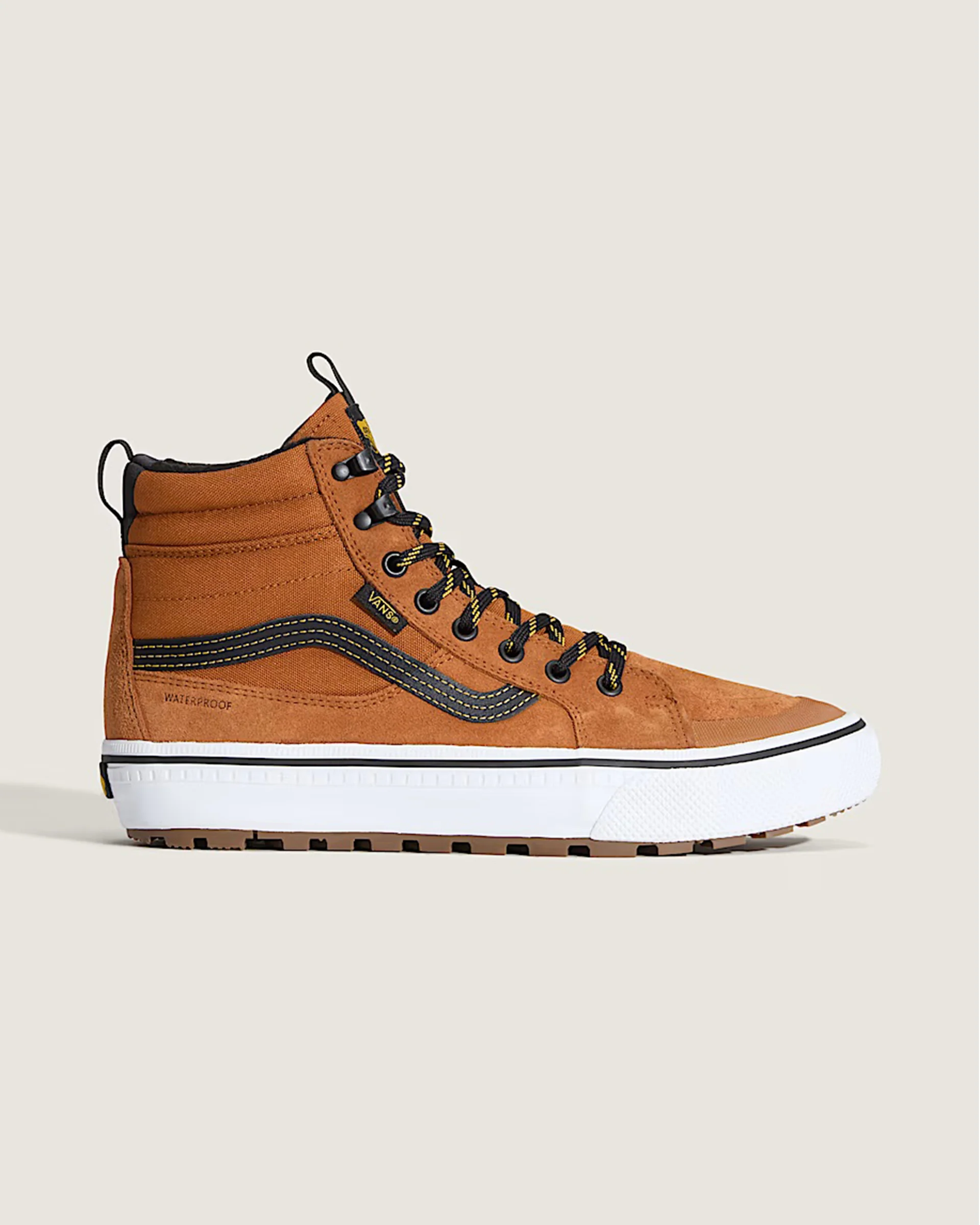 Sk8-Hi Waterproof Insulated Shoe - Glazed Ginger Brown - Image 5