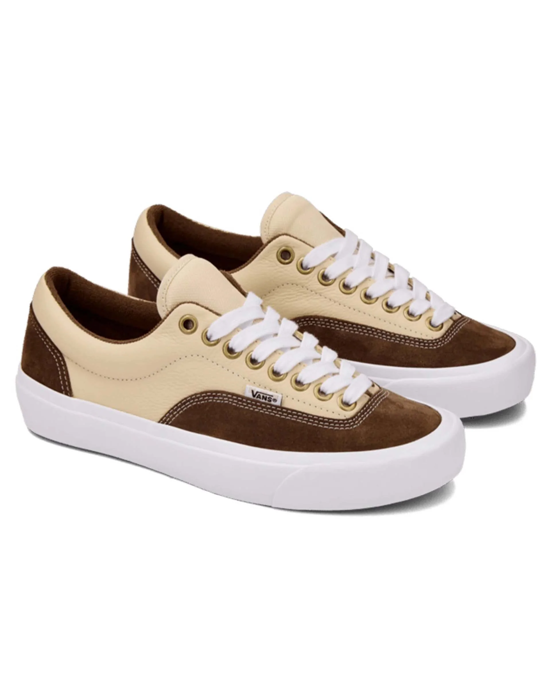 Skate Era Stub Shoes - Brown/Tan - Image 2