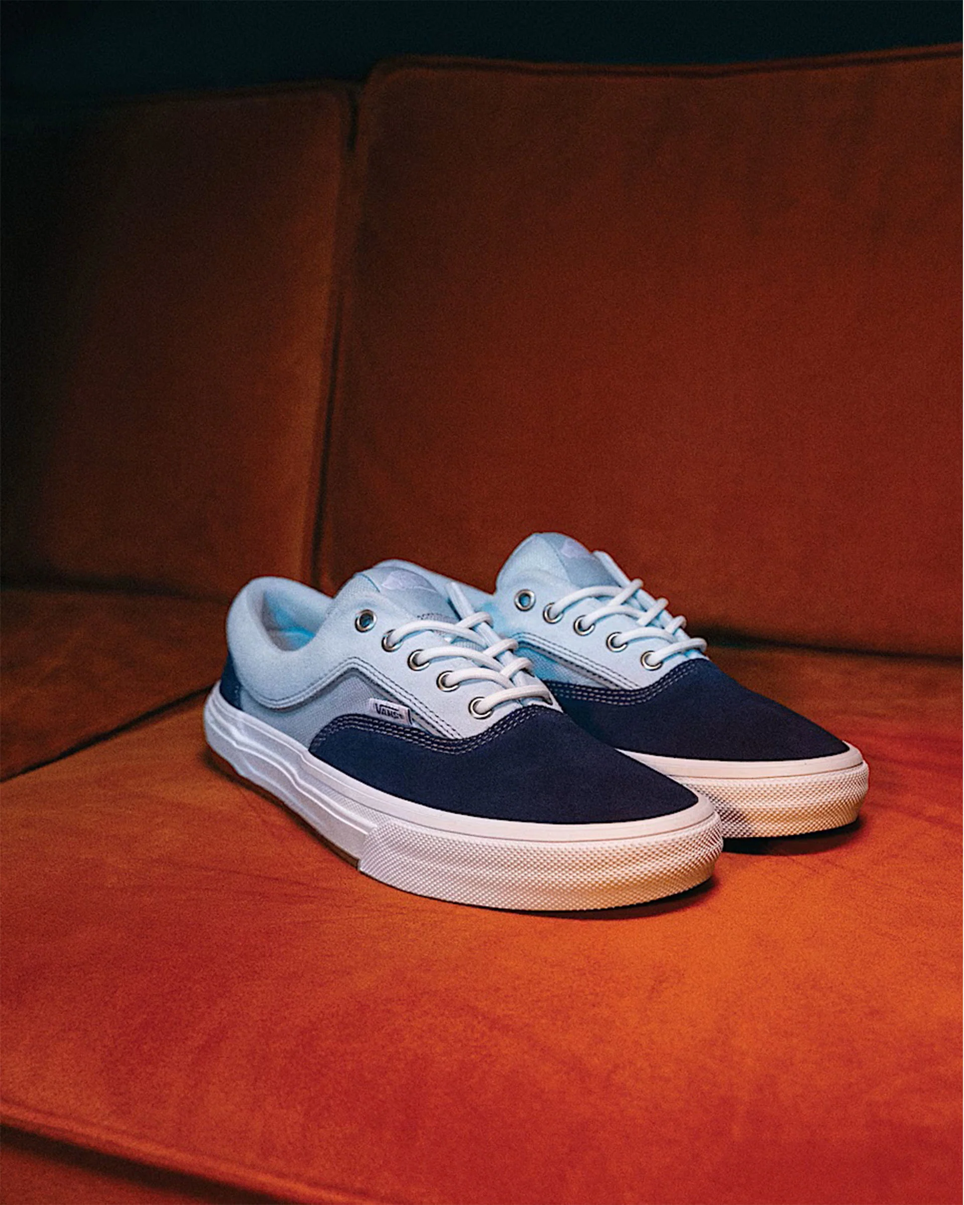 Skate Era Wafflecup Shoes - Navy Blue/Light Blue - Image 10