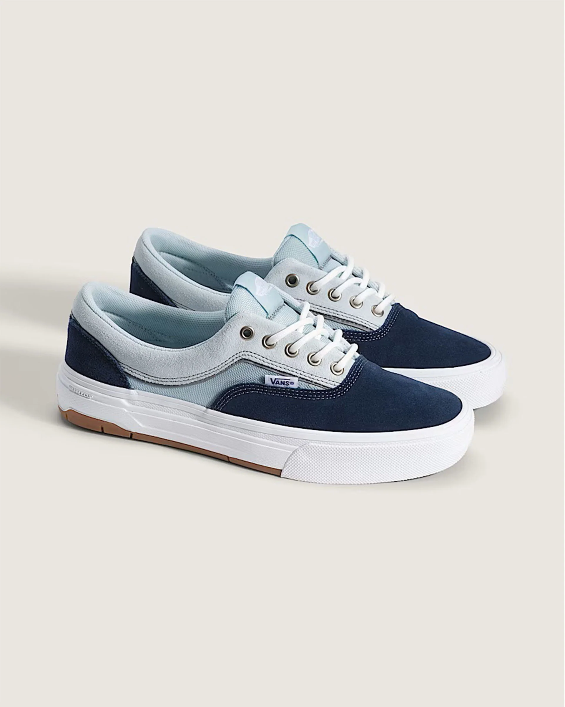Skate Era Wafflecup Shoes - Navy Blue/Light Blue - Image 2