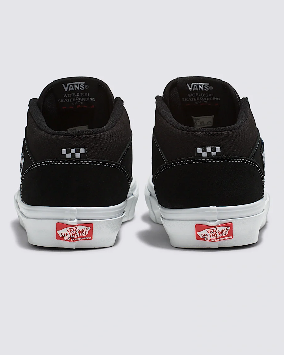 Skate Half Cab Shoe - Black/White - Image 4