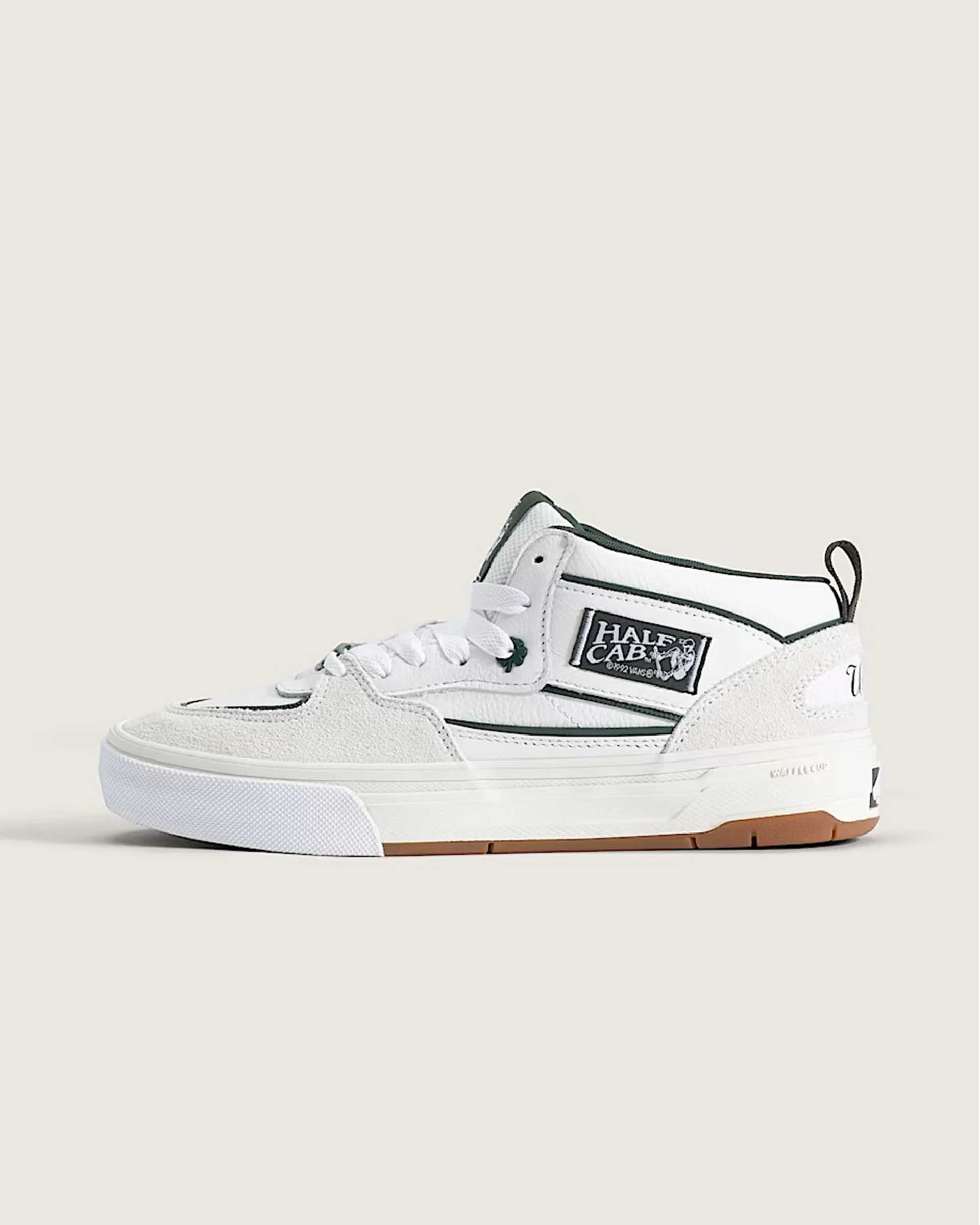 Skate Half Cab Wafflecup Shoe - Una Farrar Utility Block Blanc De Blanc