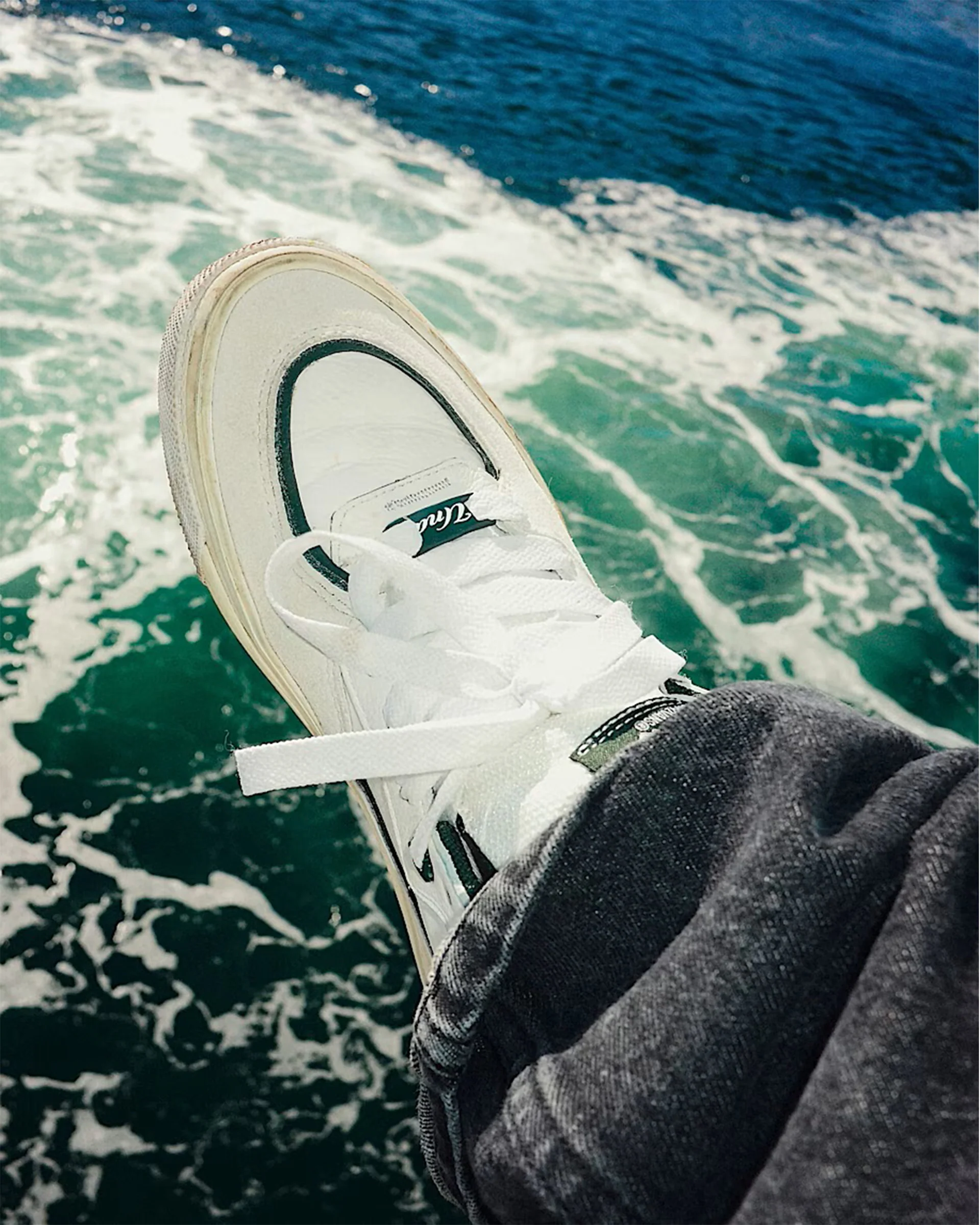 Skate Half Cab Wafflecup Shoe - Una Farrar Utility Block Blanc De Blanc - Image 11