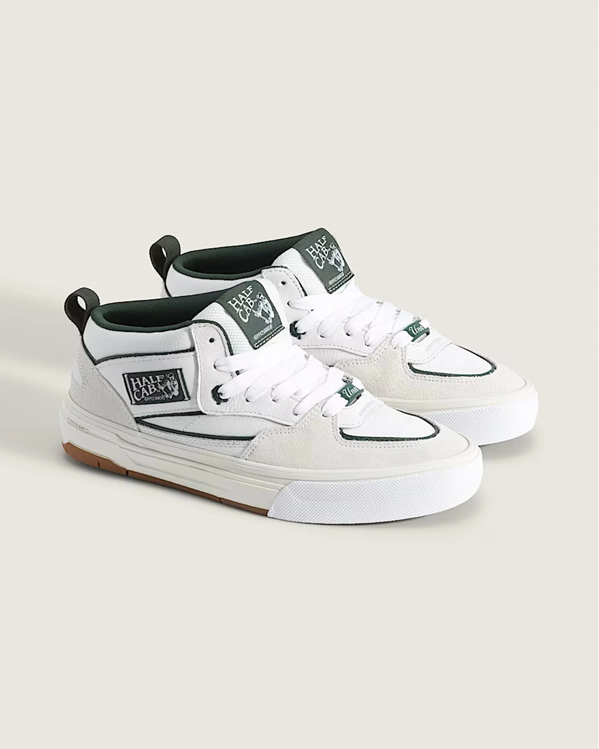 Skate Half Cab Wafflecup Shoe - Una Farrar Utility Block Blanc De Blanc - Image 2