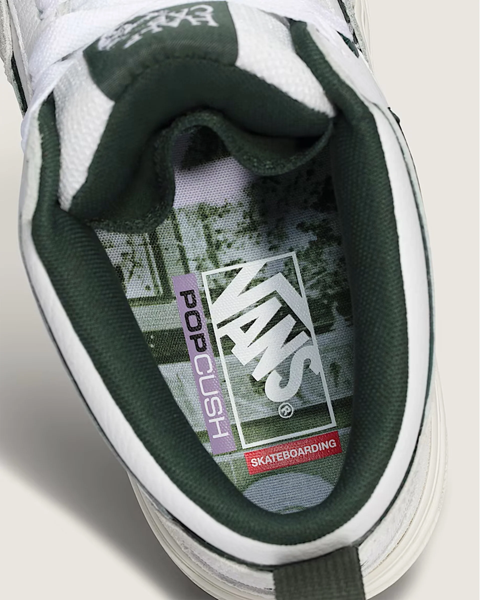 Skate Half Cab Wafflecup Shoe - Una Farrar Utility Block Blanc De Blanc - Image 5