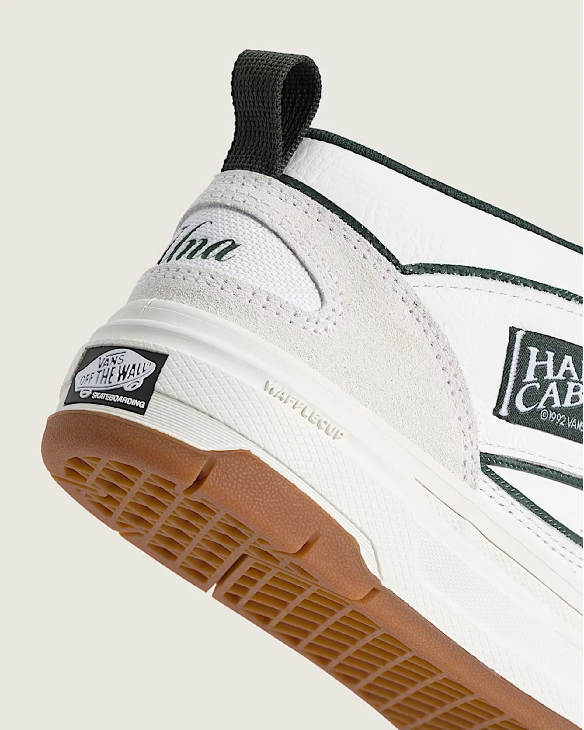 Skate Half Cab Wafflecup Shoe - Una Farrar Utility Block Blanc De Blanc - Image 7