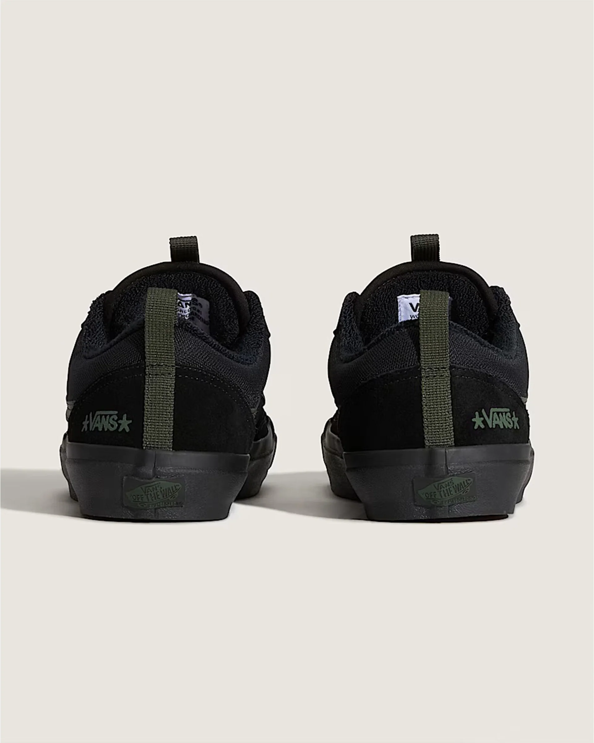 Skate Old Skool 36+ Shoe by Atiba Jefferson - Black/Dark Green - Image 4