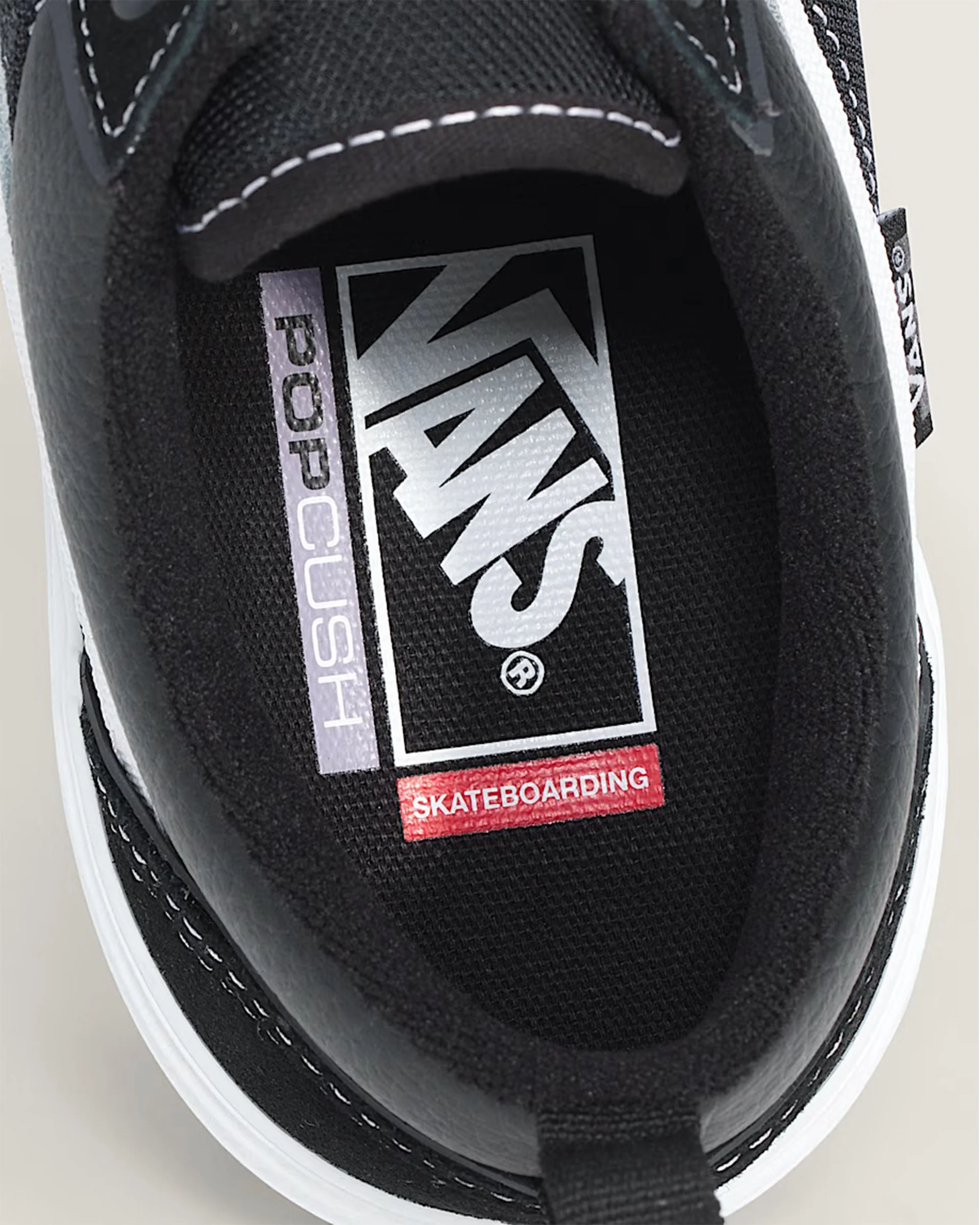 Skate Old Skool Wafflecup Shoe - Black/White - Image 5