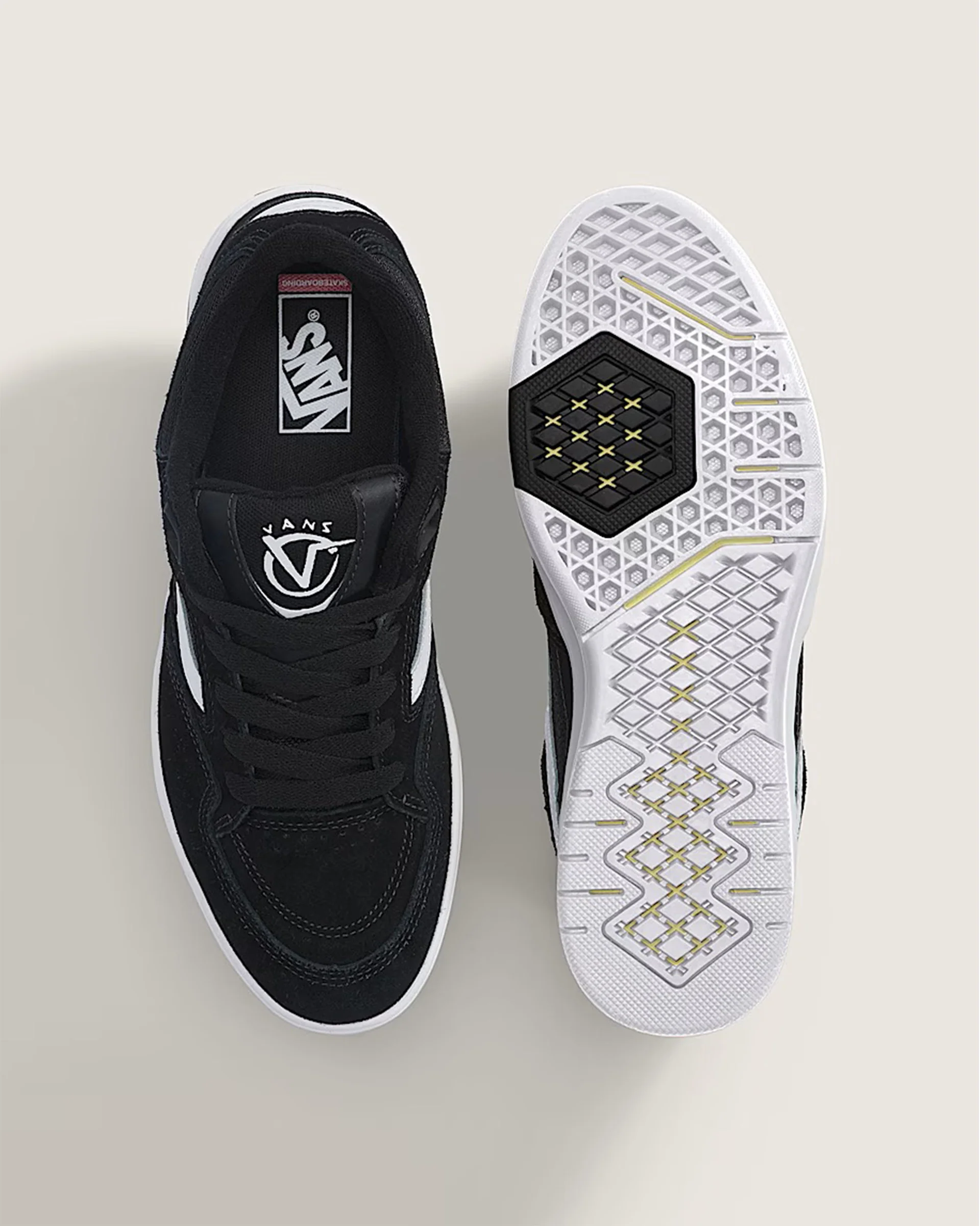 Skate Rowan Z3 Shoes - Black/White/Red - Image 3
