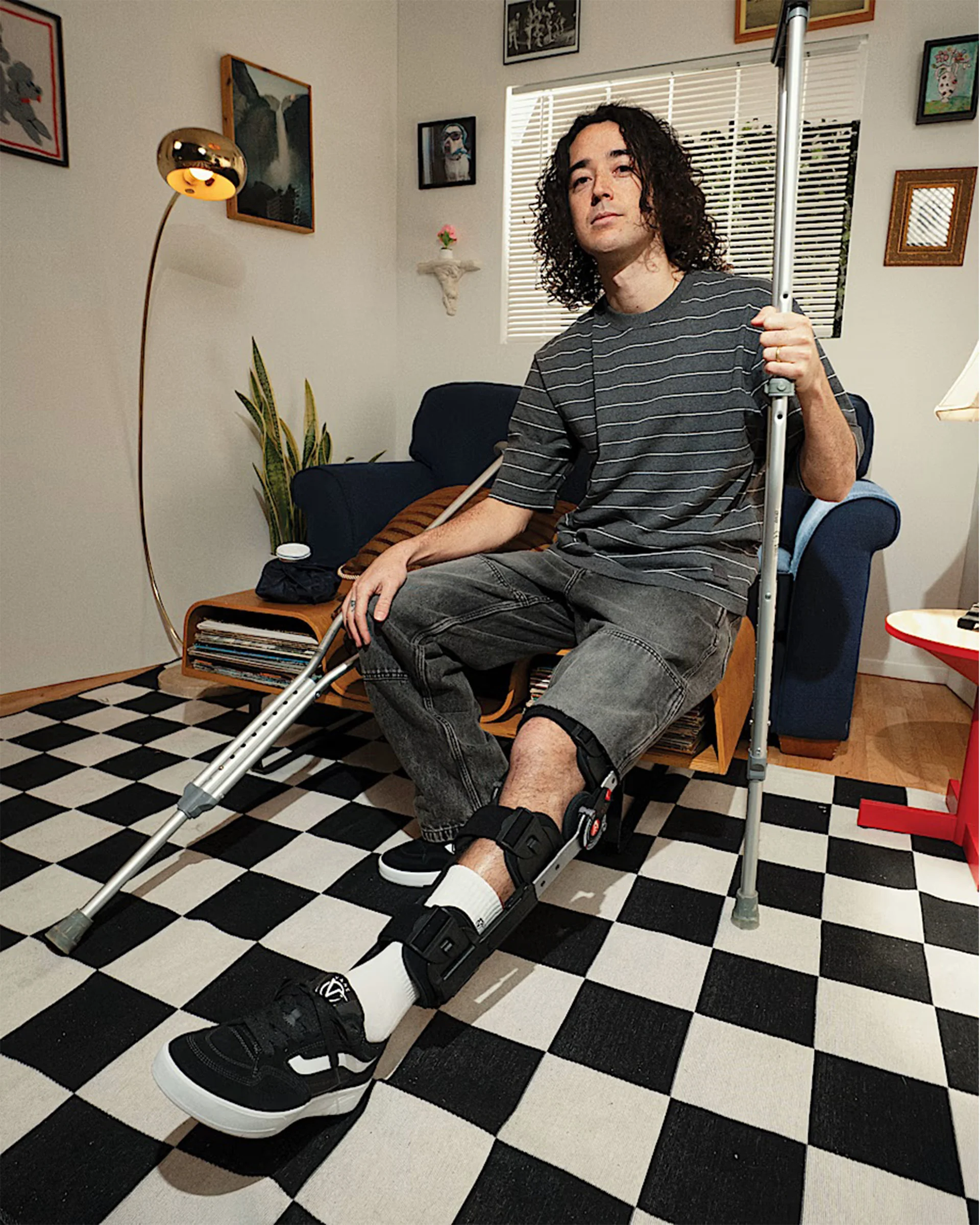 Skate Rowan Z3 Shoes - Black/White/Red - Image 7