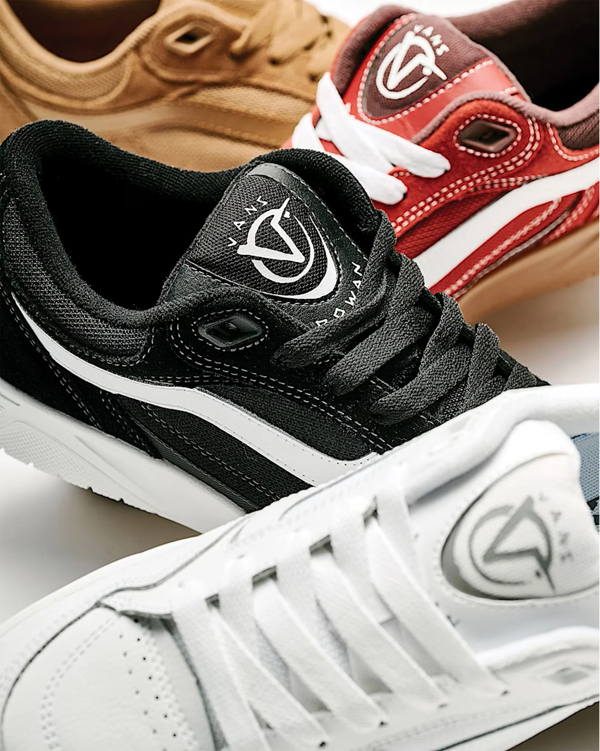 Skate Rowan Z3 Shoes - Black/White/Red - Image 9