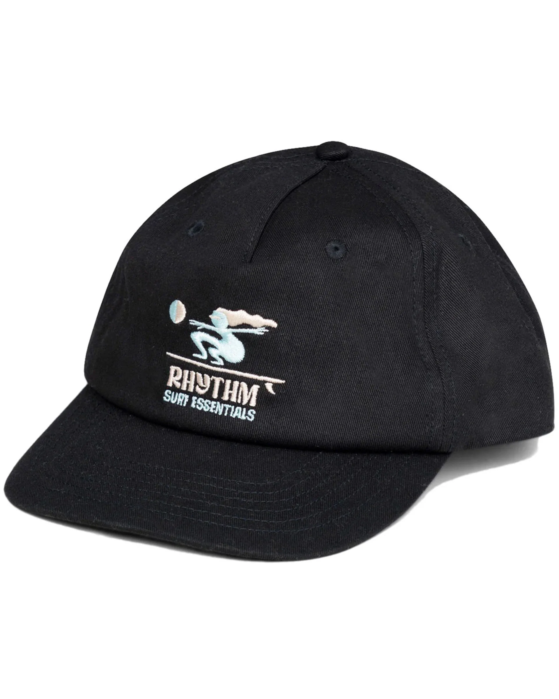 Slide Snapback Hat - Black