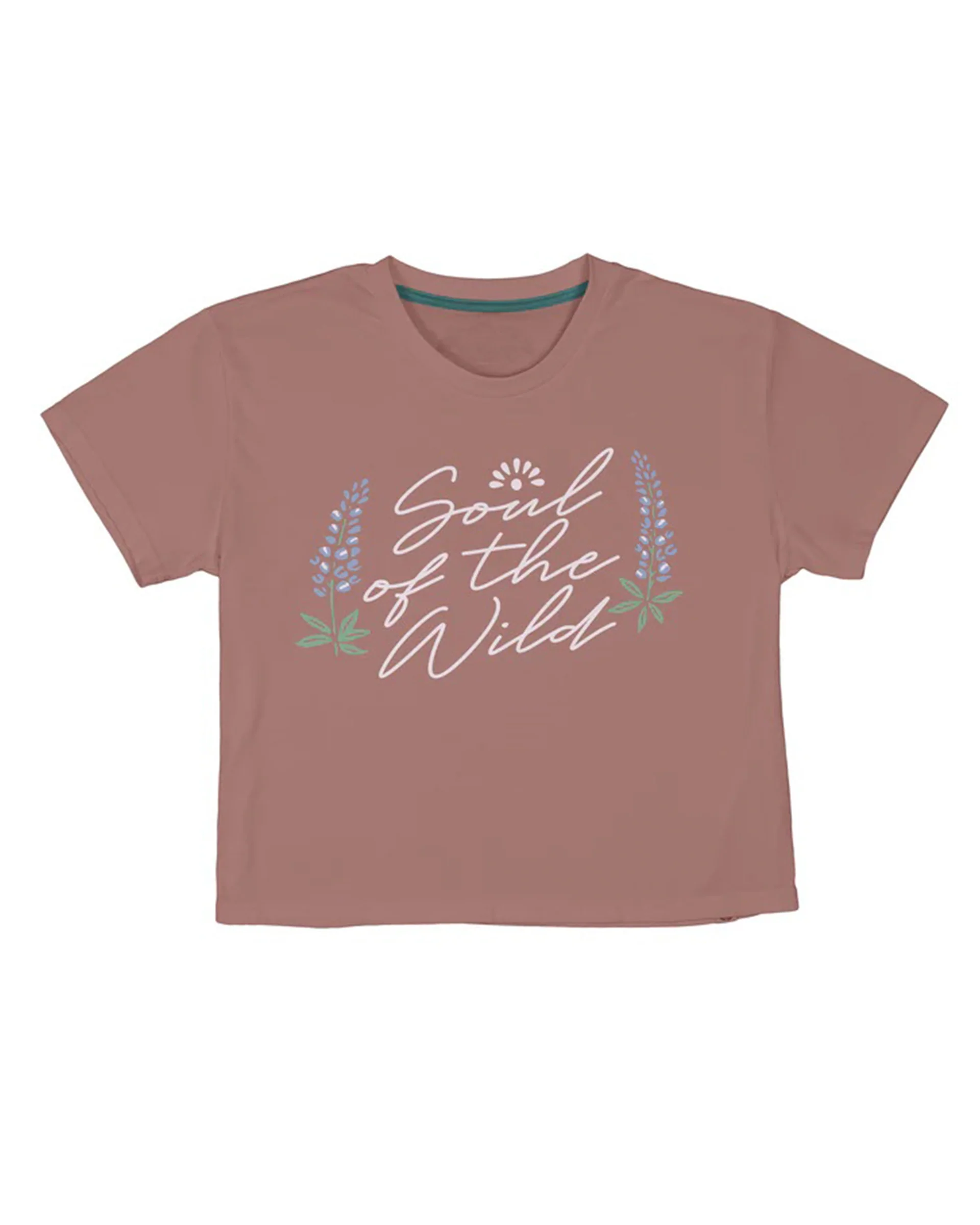 Soul of the Wild Boxy Tee - Dusty Mauve