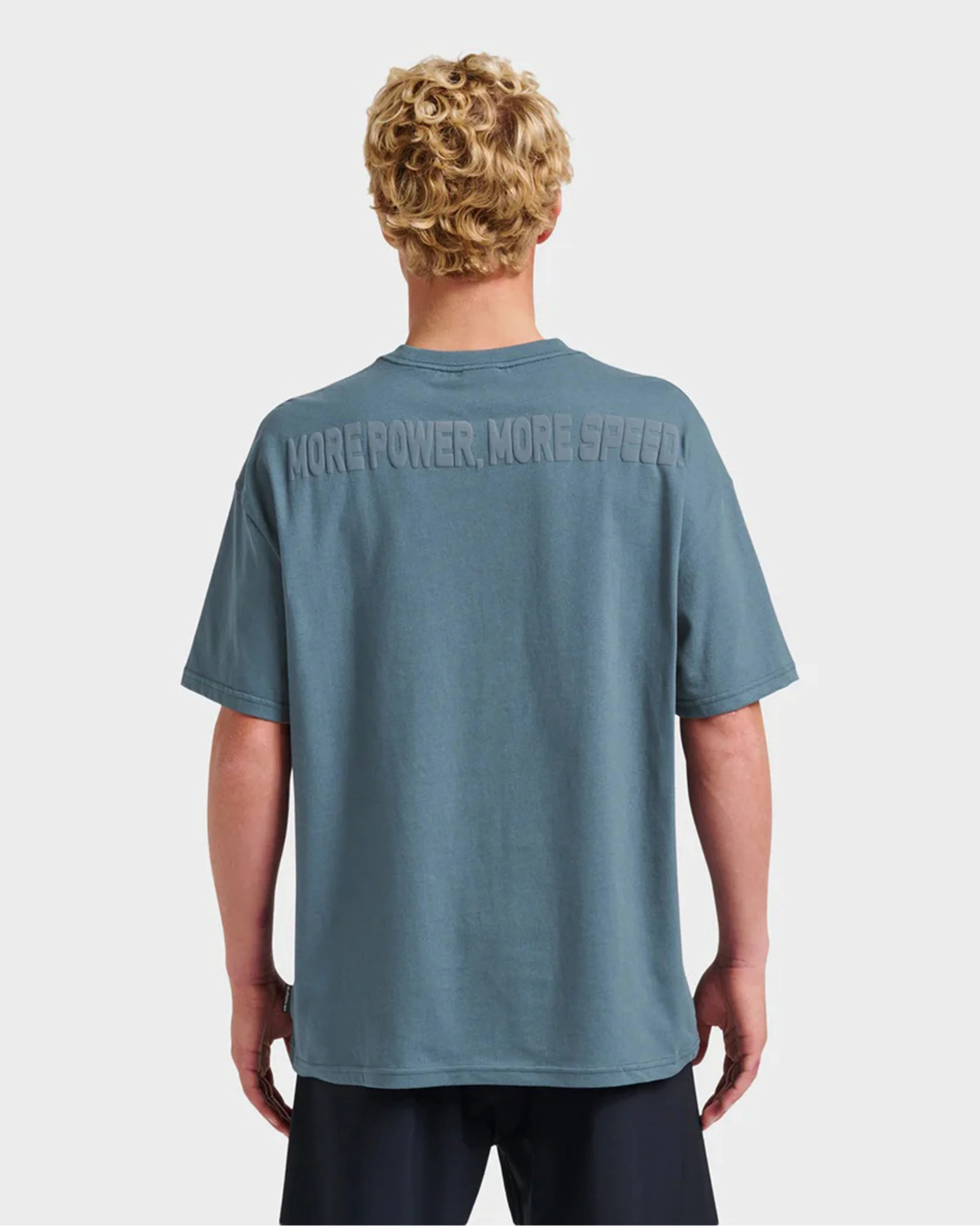 Speedway Heavy Weight S/S T-Shirt - Orion Blue - Image 2