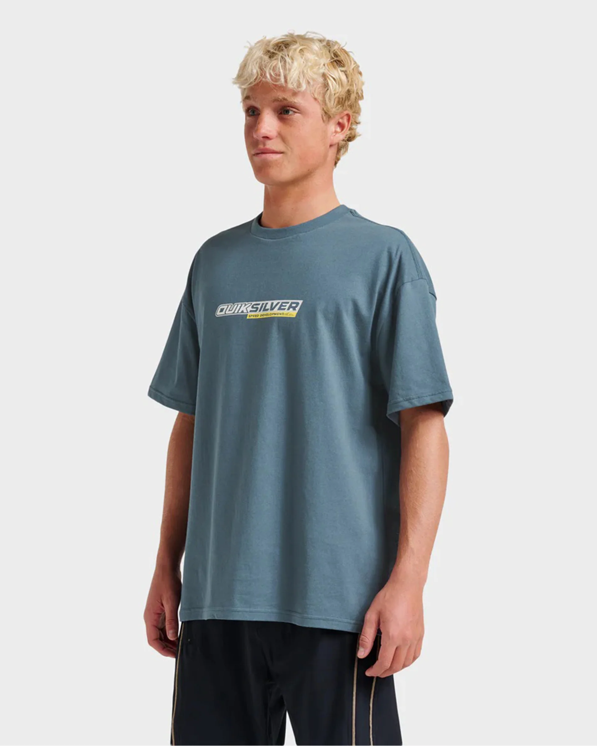 Speedway Heavy Weight S/S T-Shirt - Orion Blue - Image 3