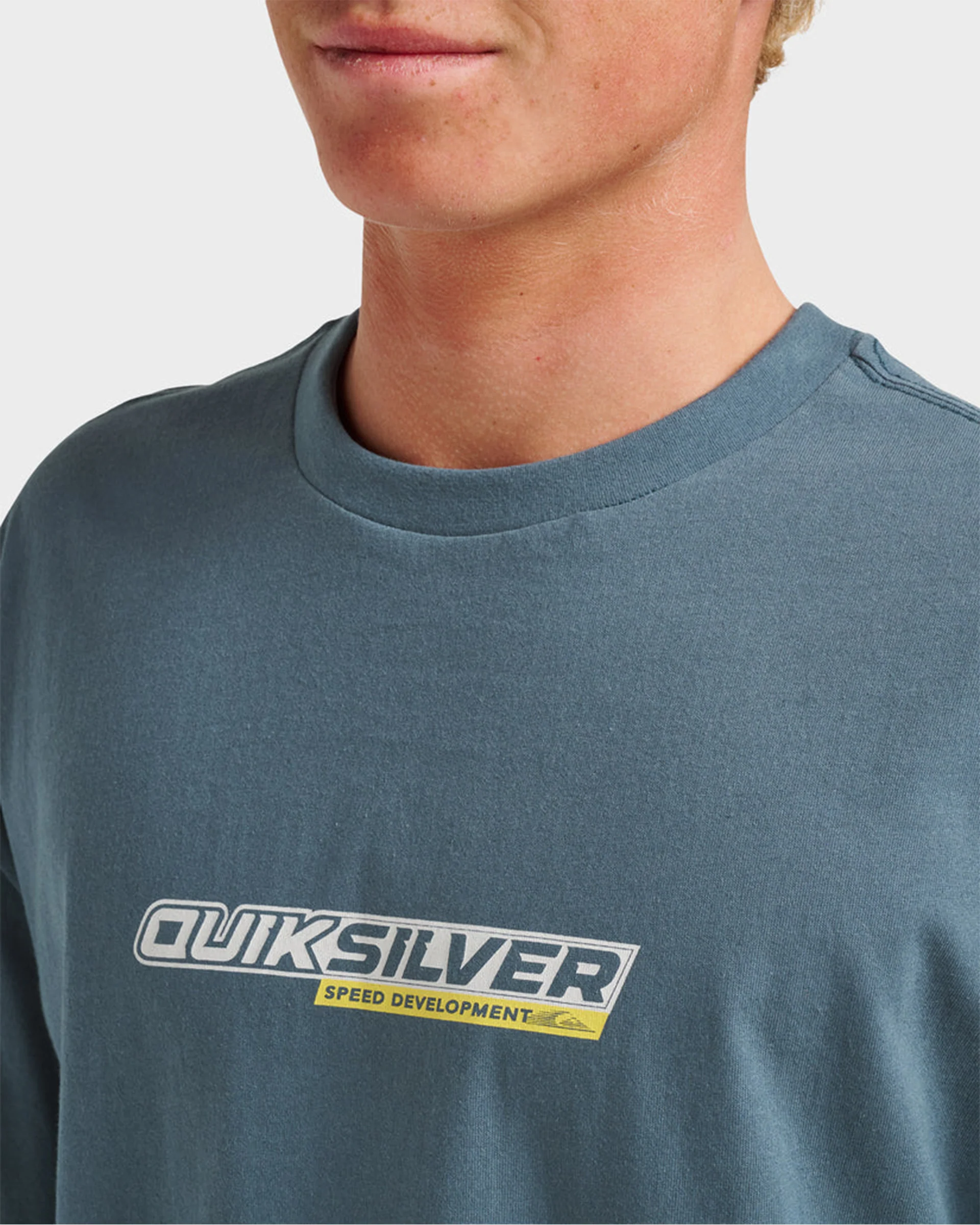 Speedway Heavy Weight S/S T-Shirt - Orion Blue - Image 4