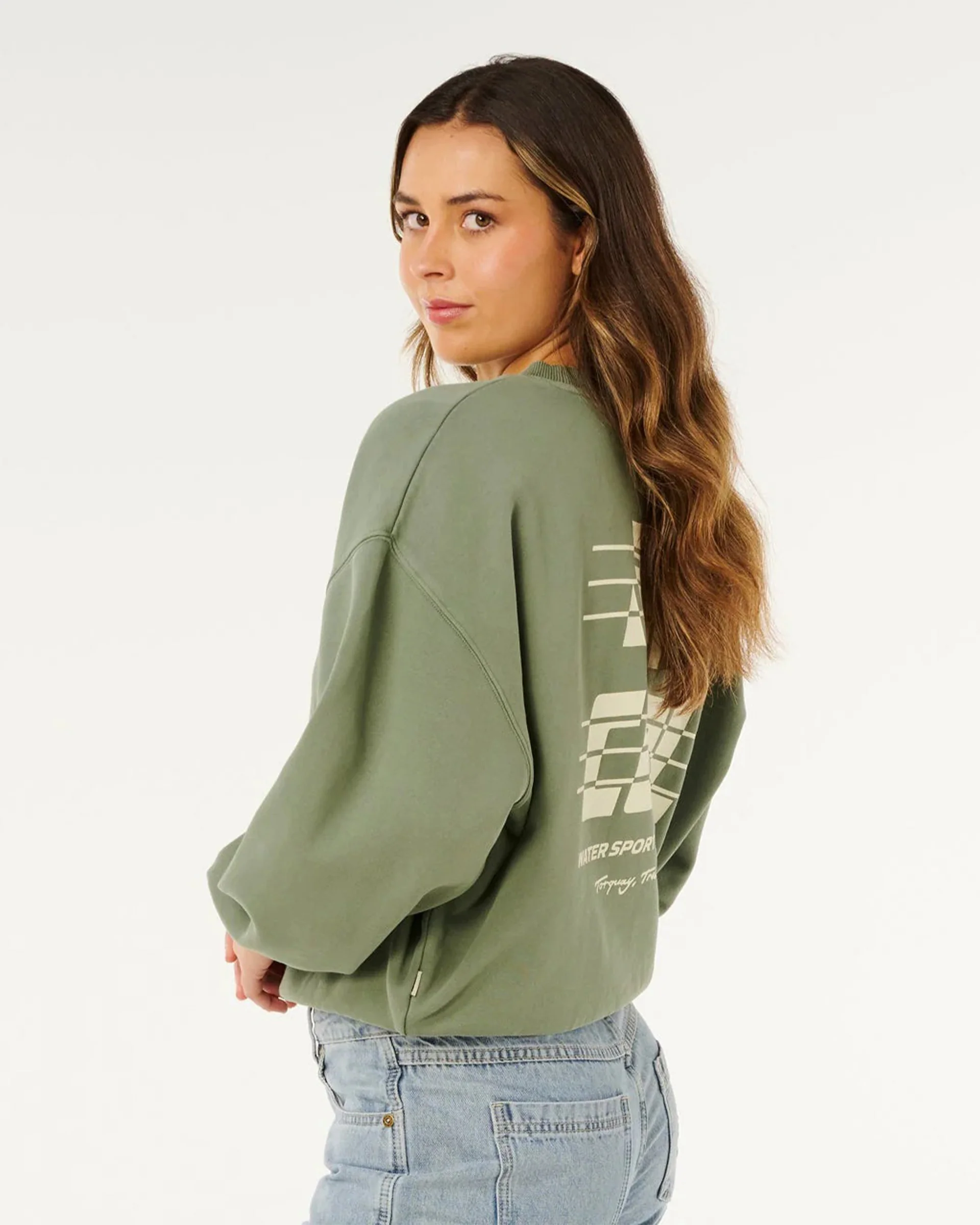 Women's Sports Dept Drop Shoulder Crew - Image 8