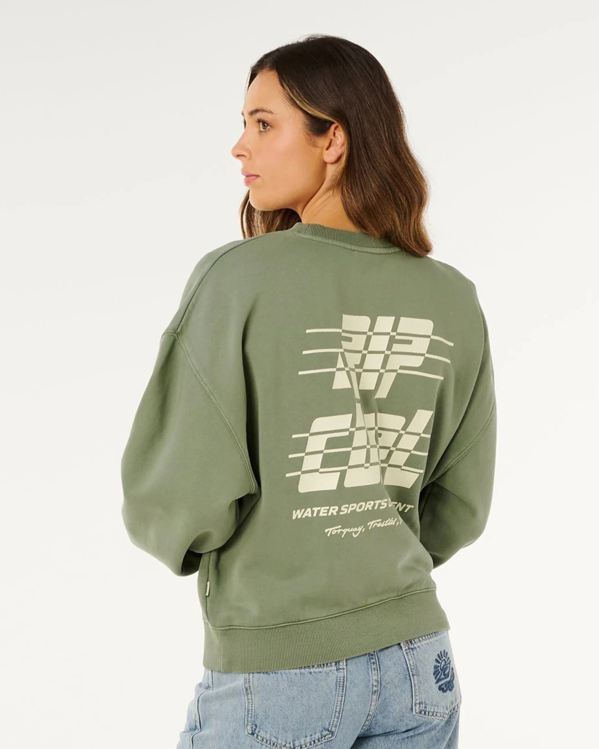 Women's Sports Dept Drop Shoulder Crew - Image 9