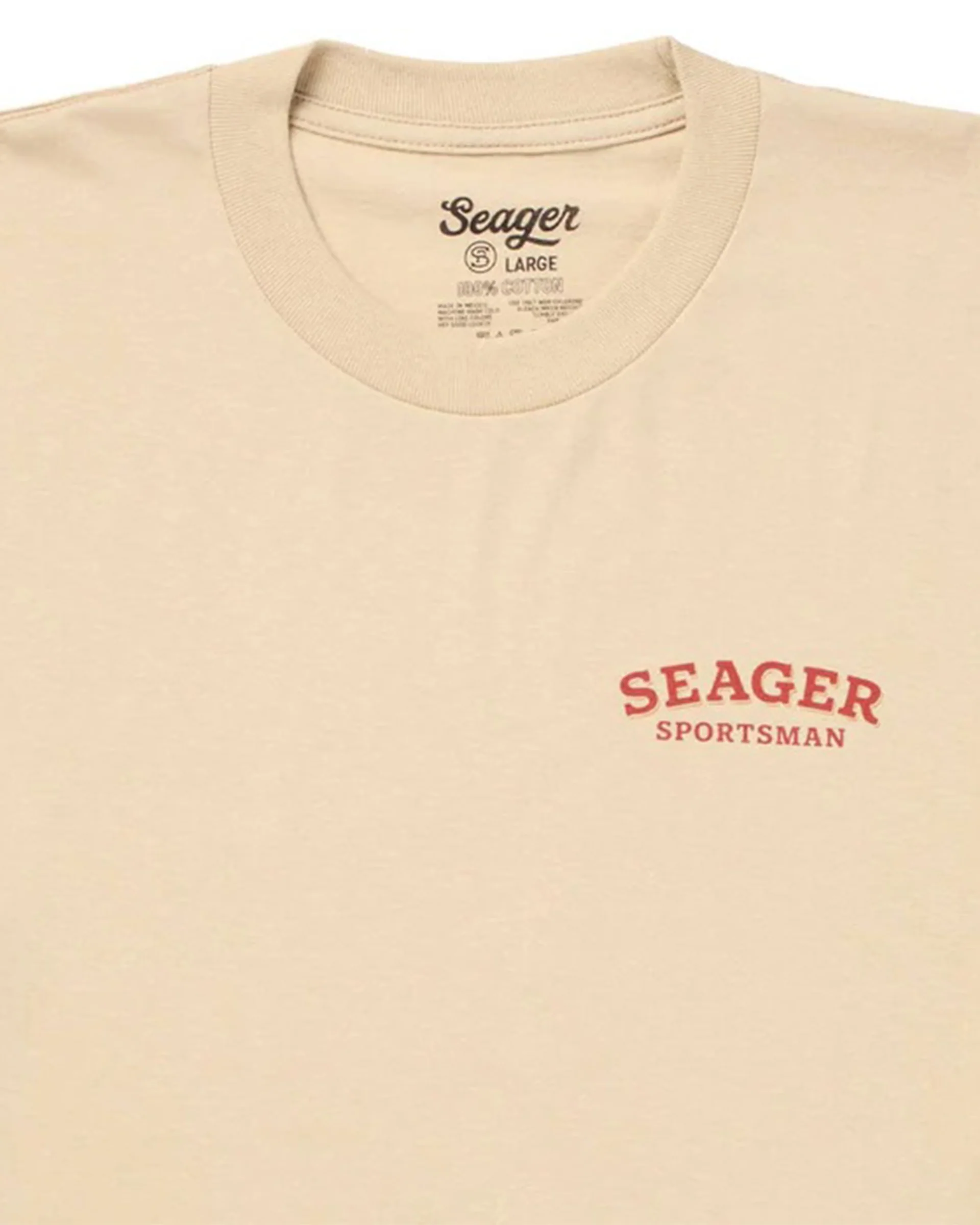 Sportsman S/S T-Shirt - Sand - Image 4