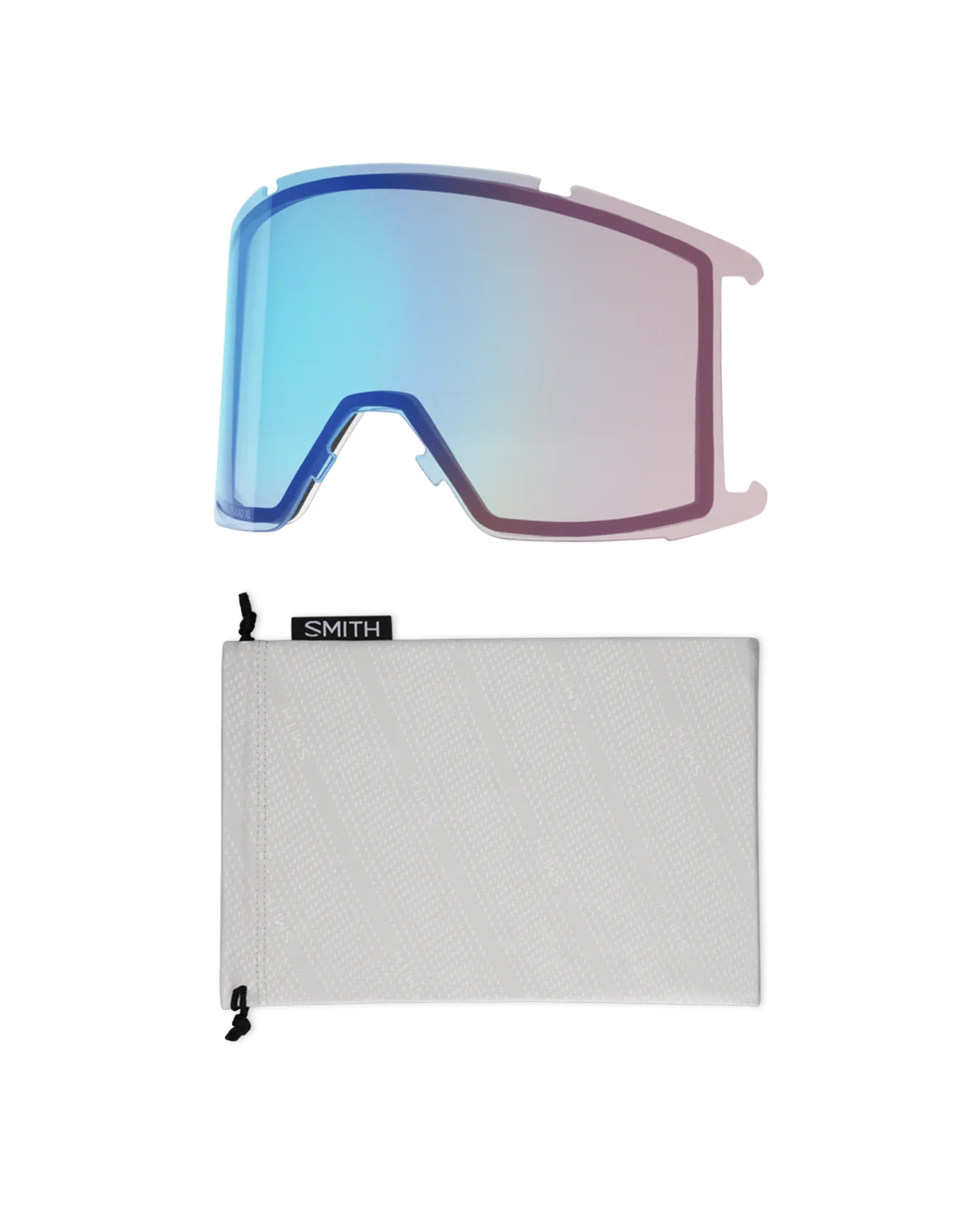 Squad XL Goggles - Lunar Fog/ ChromaPop Everyday Rose Gold Mirror - Image 5