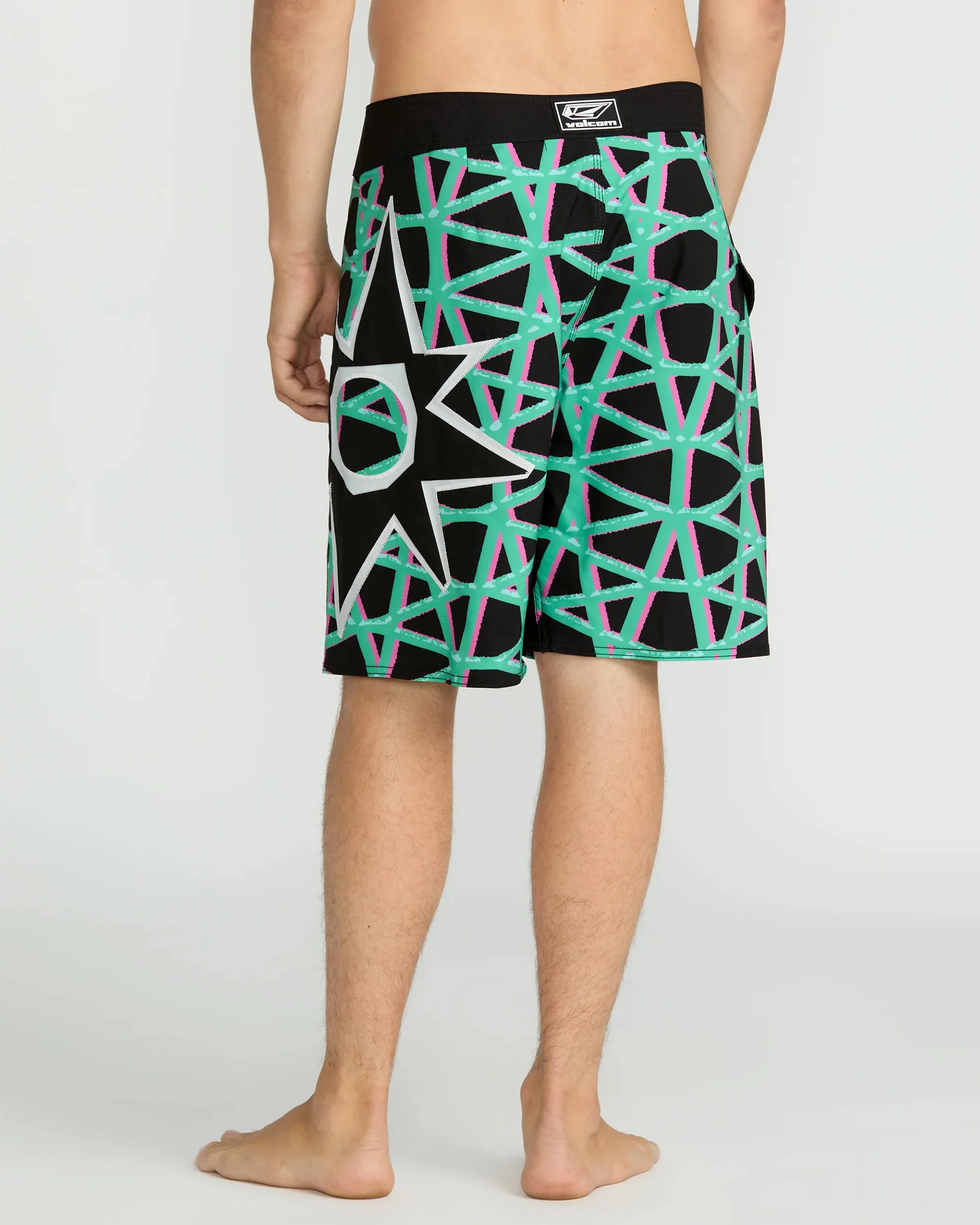 St4R G4Zer Mod 20" Boardshorts - Black - Image 2