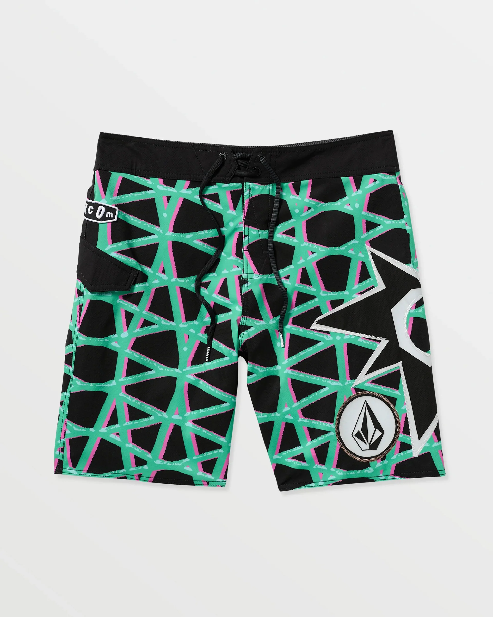 St4R G4Zer Mod 20" Boardshorts - Black - Image 6