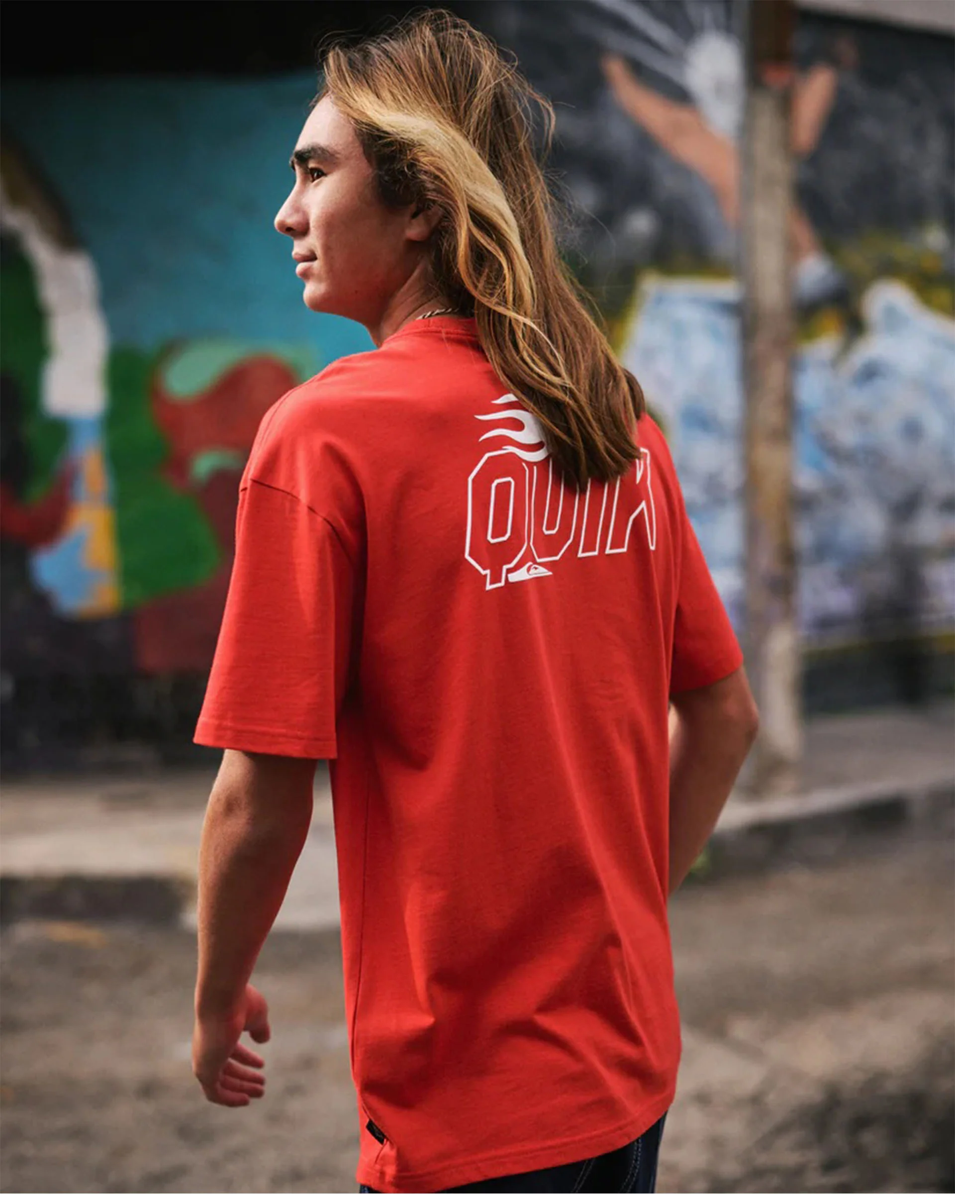 Stacked Mercury S/S T-Shirt - Salsa
