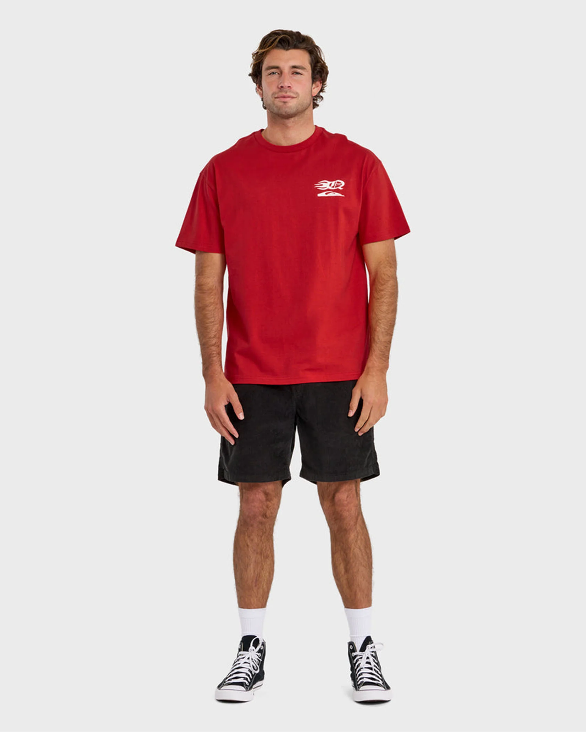 Stacked Mercury S/S T-Shirt - Salsa - Image 5