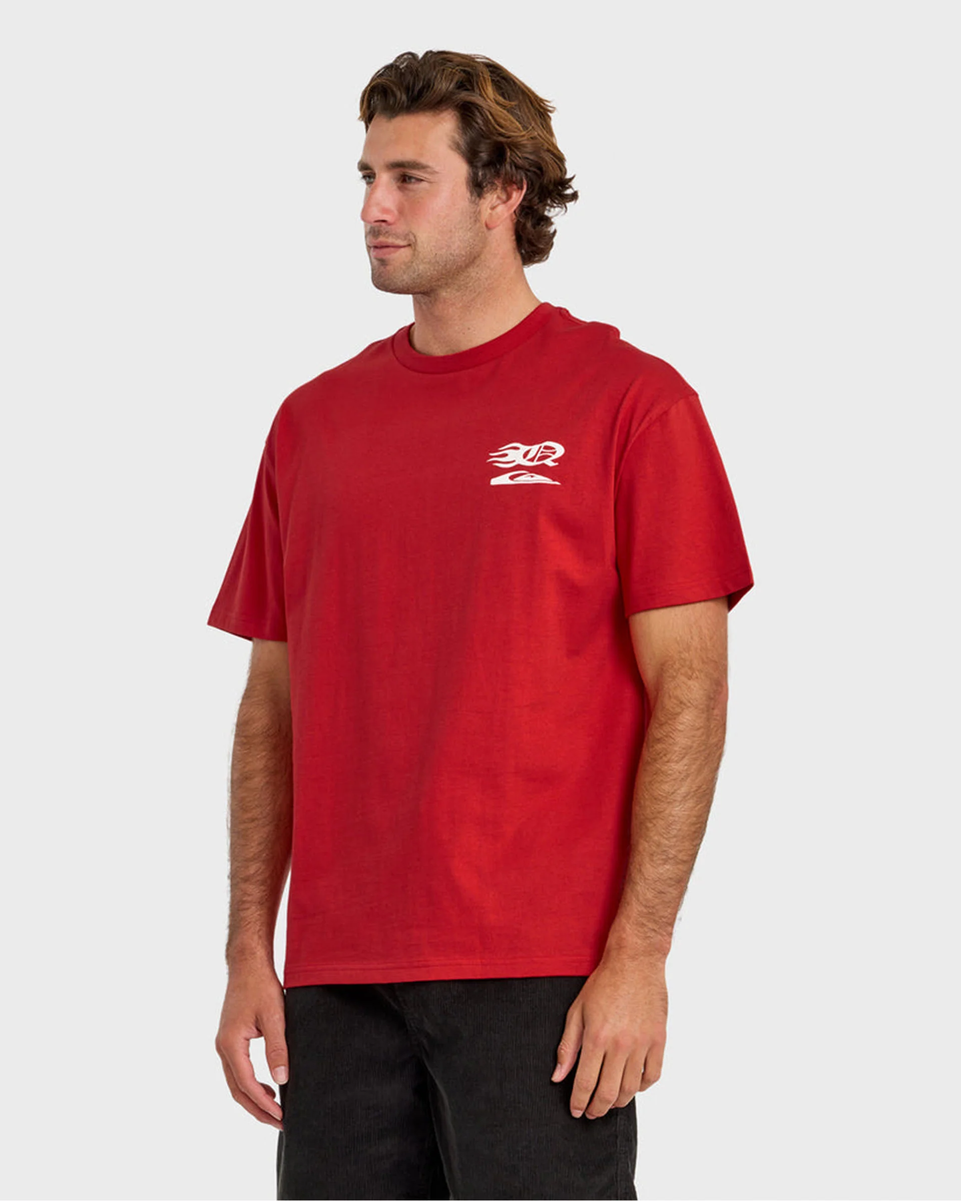 Stacked Mercury S/S T-Shirt - Salsa - Image 6