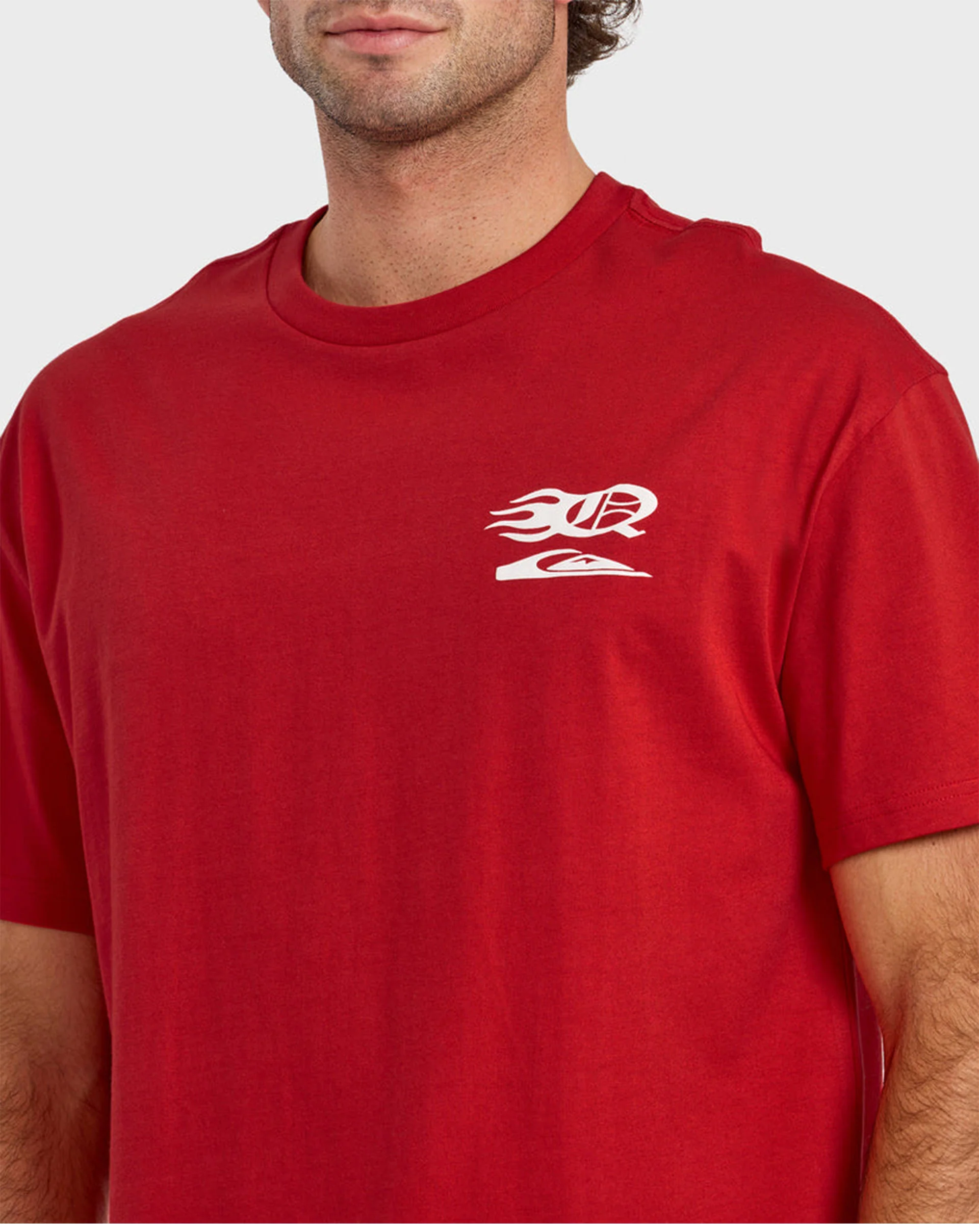 Stacked Mercury S/S T-Shirt - Salsa - Image 7