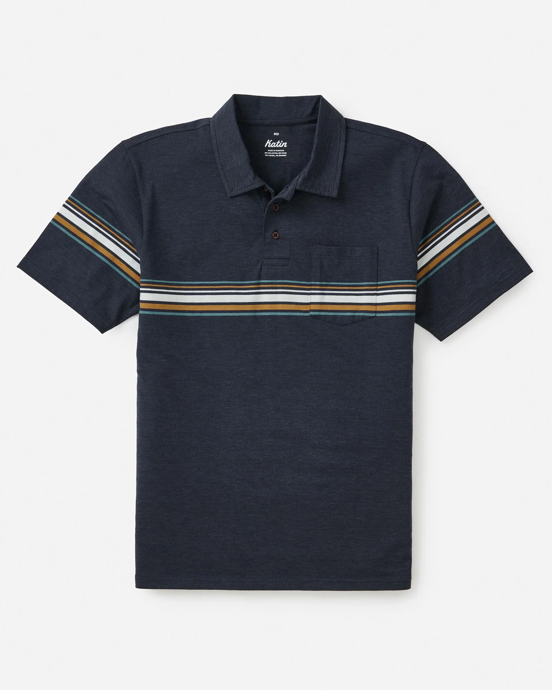 Stacy Stripe Polo Shirt - Image 2