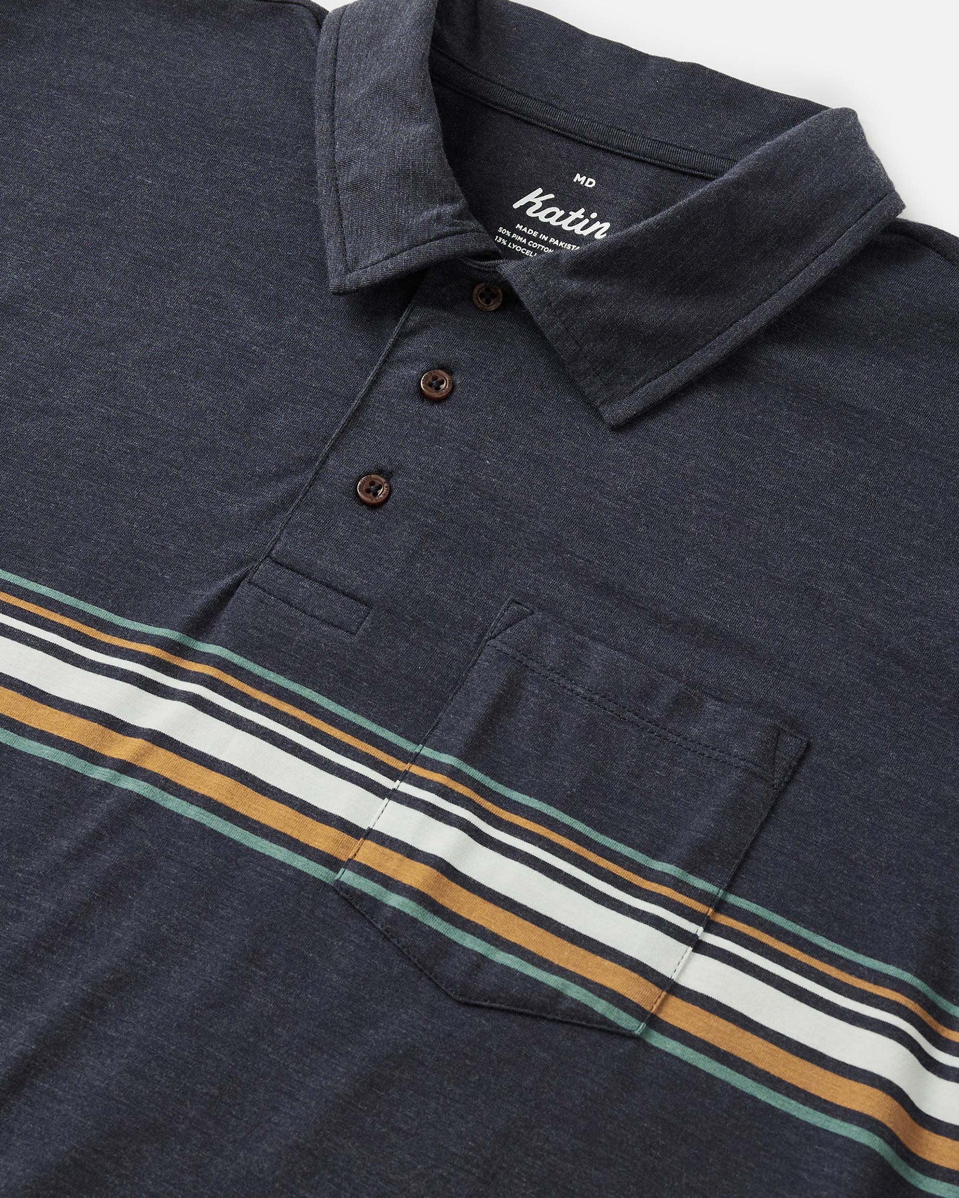 Stacy Stripe Polo Shirt - Image 4