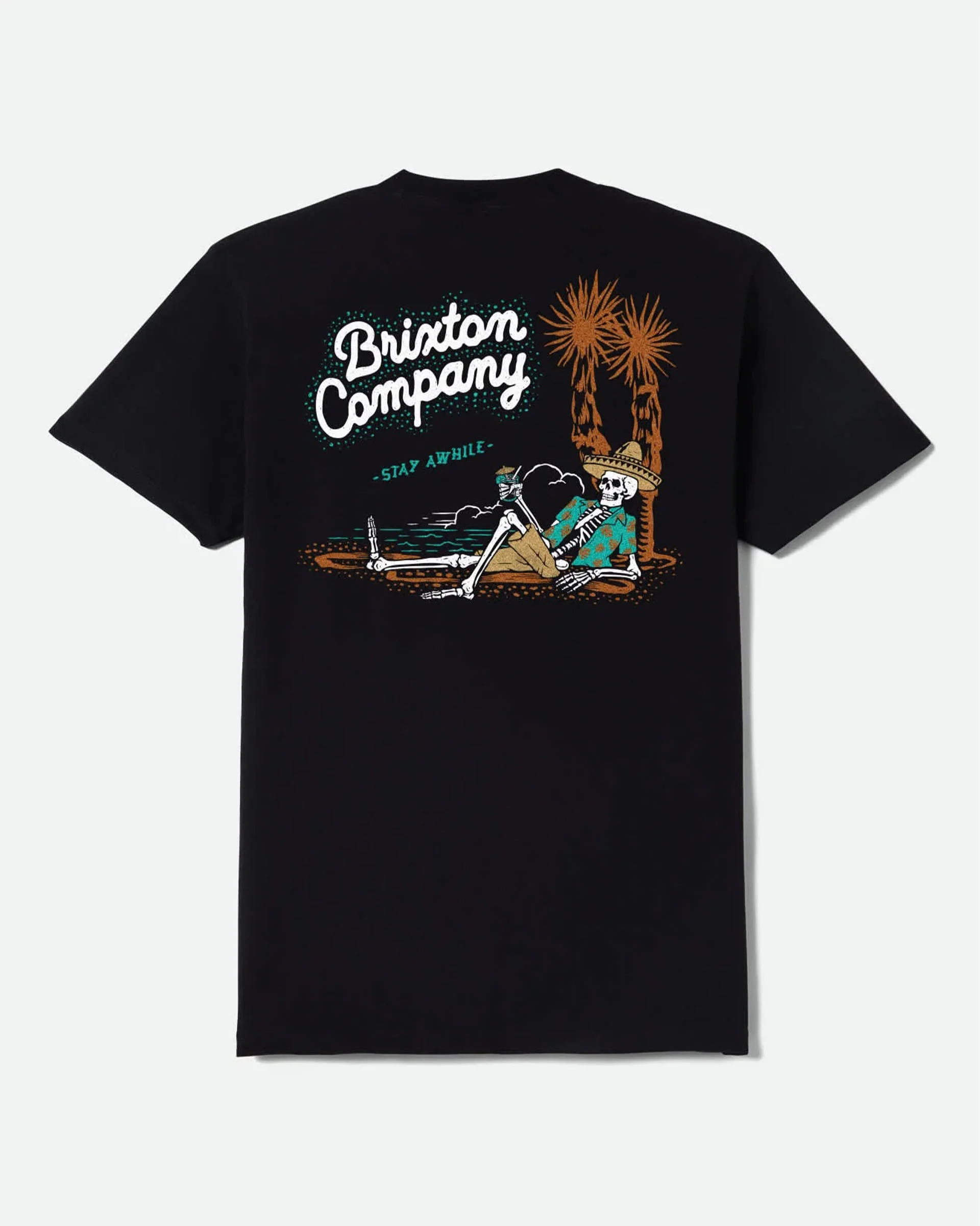 Stay Awhile S/S T-Shirt - Black