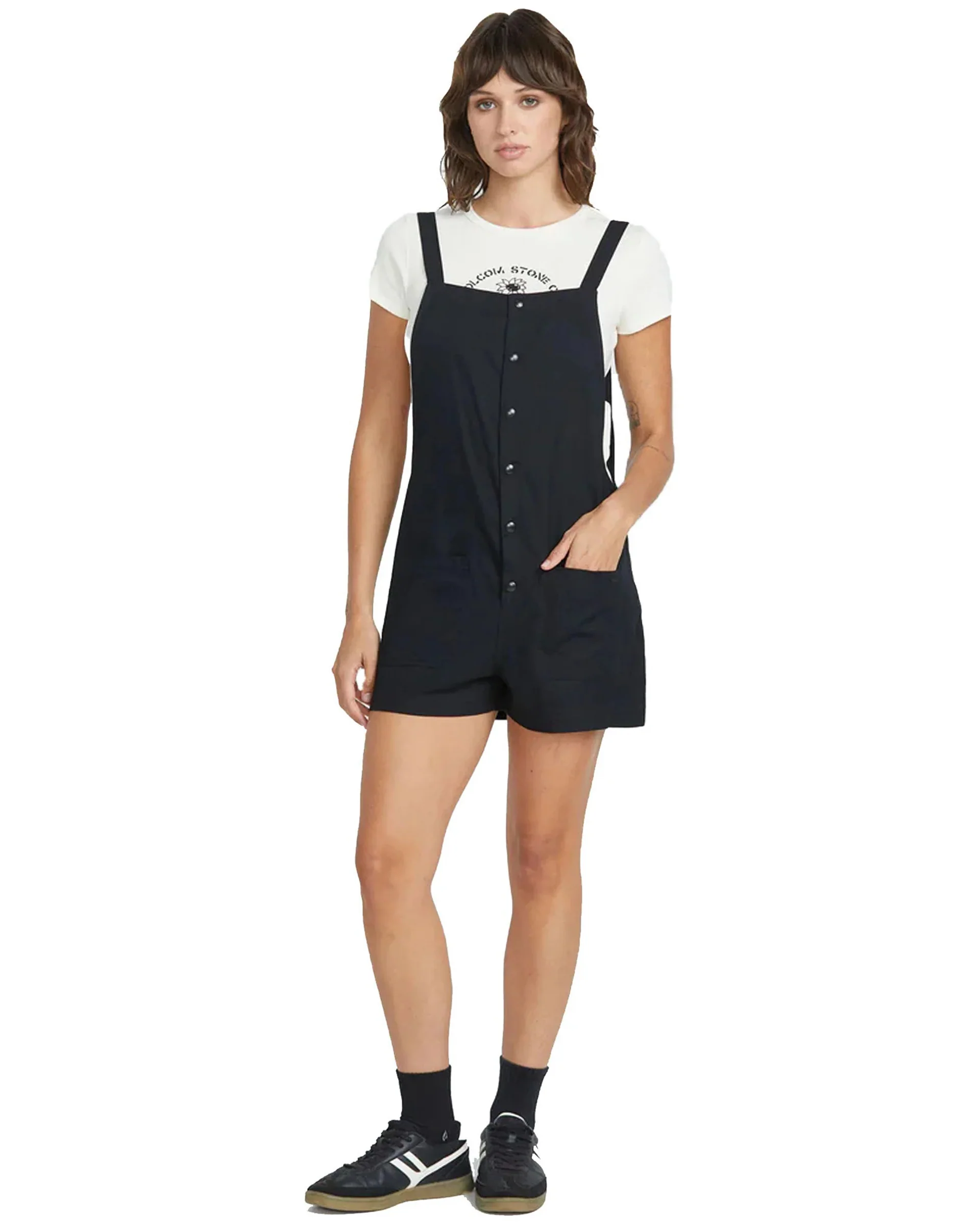 Stone Strut Romper - Black - Image 3