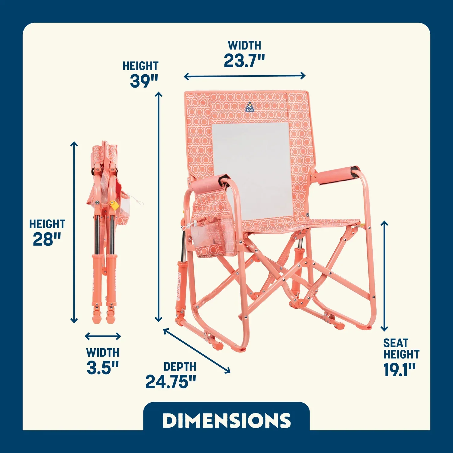 Stowaway Rocker™ Chair - Image 10